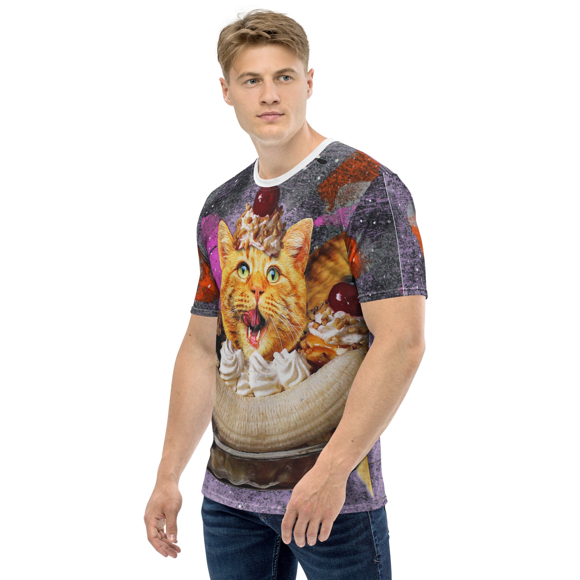 Sundae, Sundae, Sundae Cat Men's t-shirt