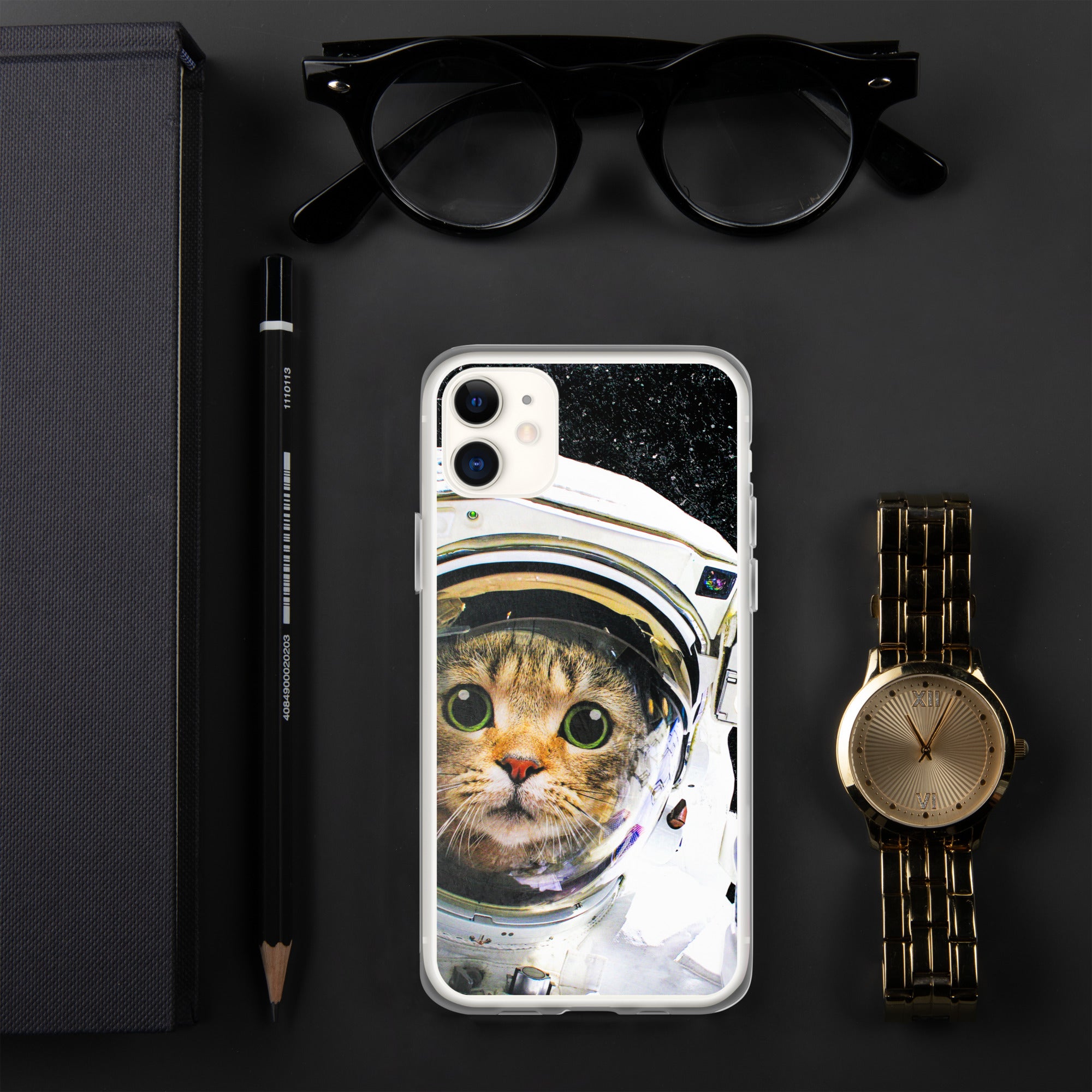 spacecat Clear Case for iPhone®