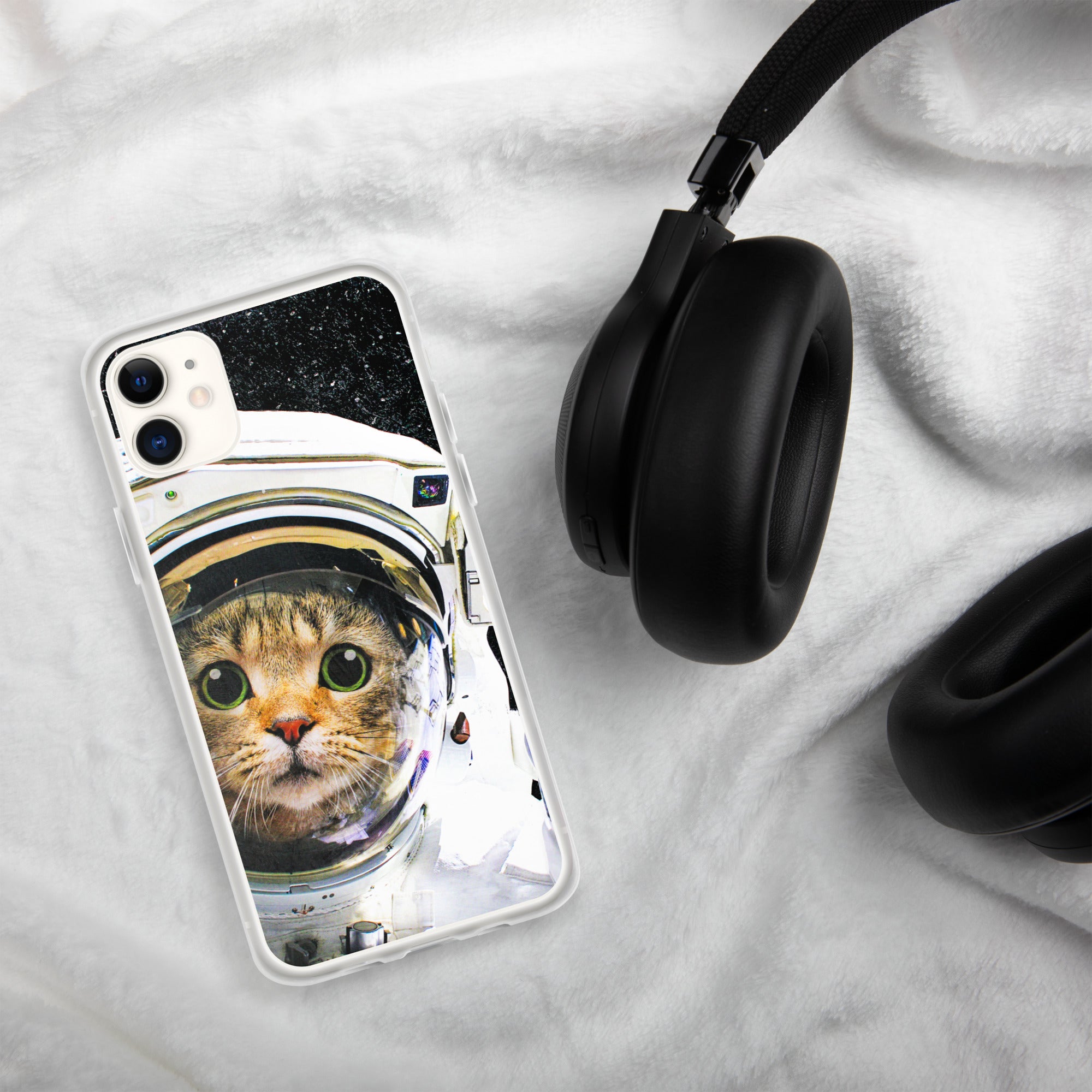 spacecat Clear Case for iPhone®