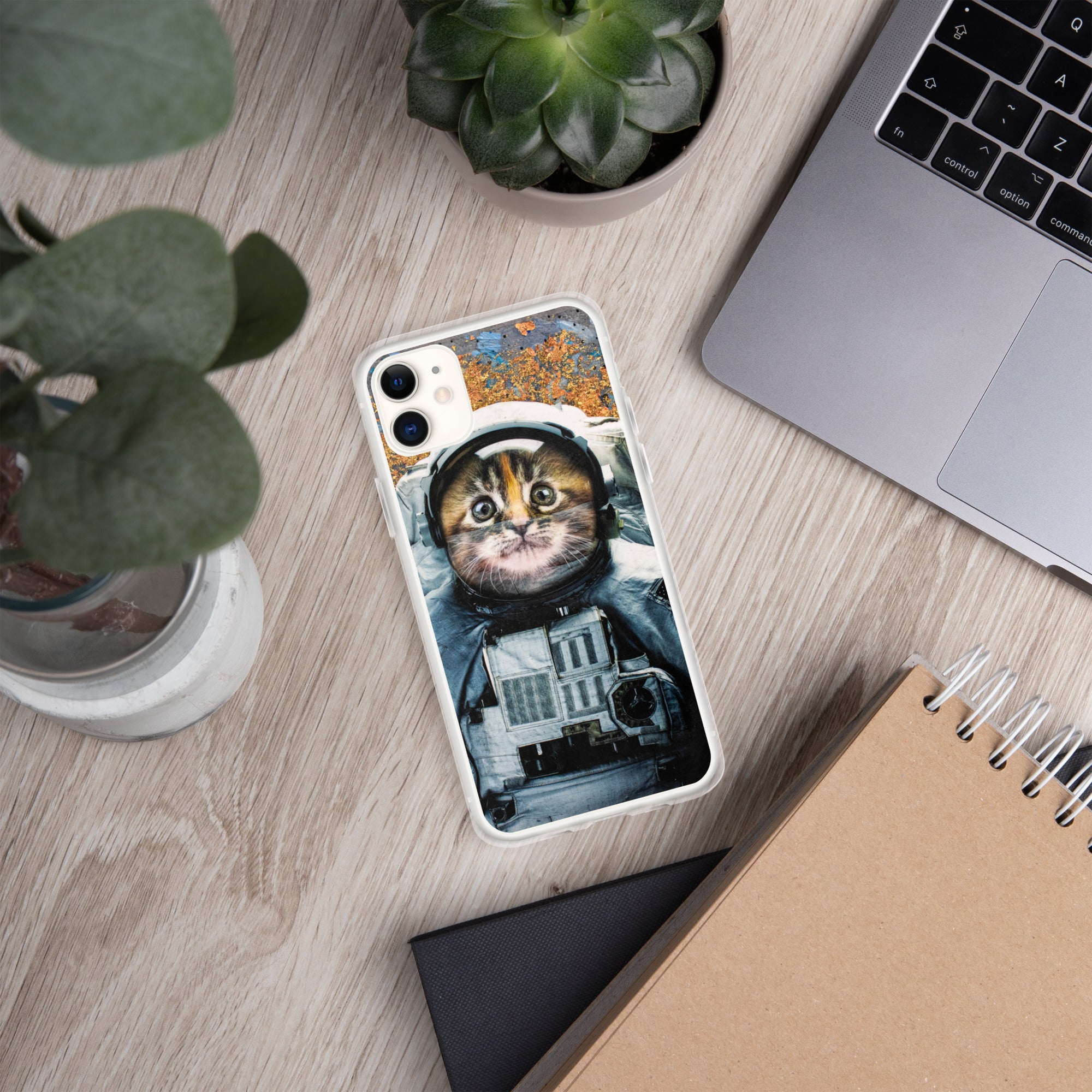 CATSTRONAUT Clear Case for iPhone®