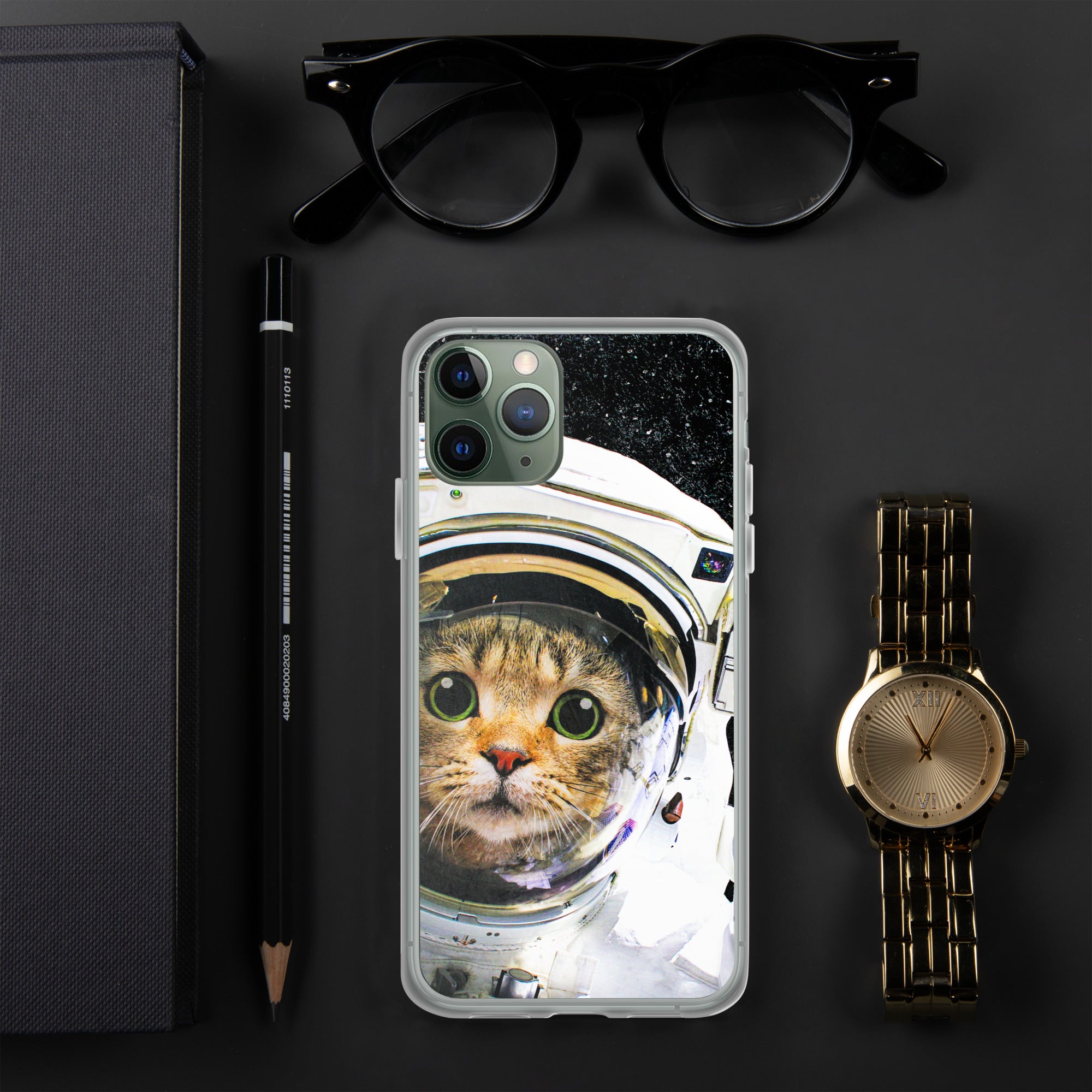 spacecat Clear Case for iPhone®