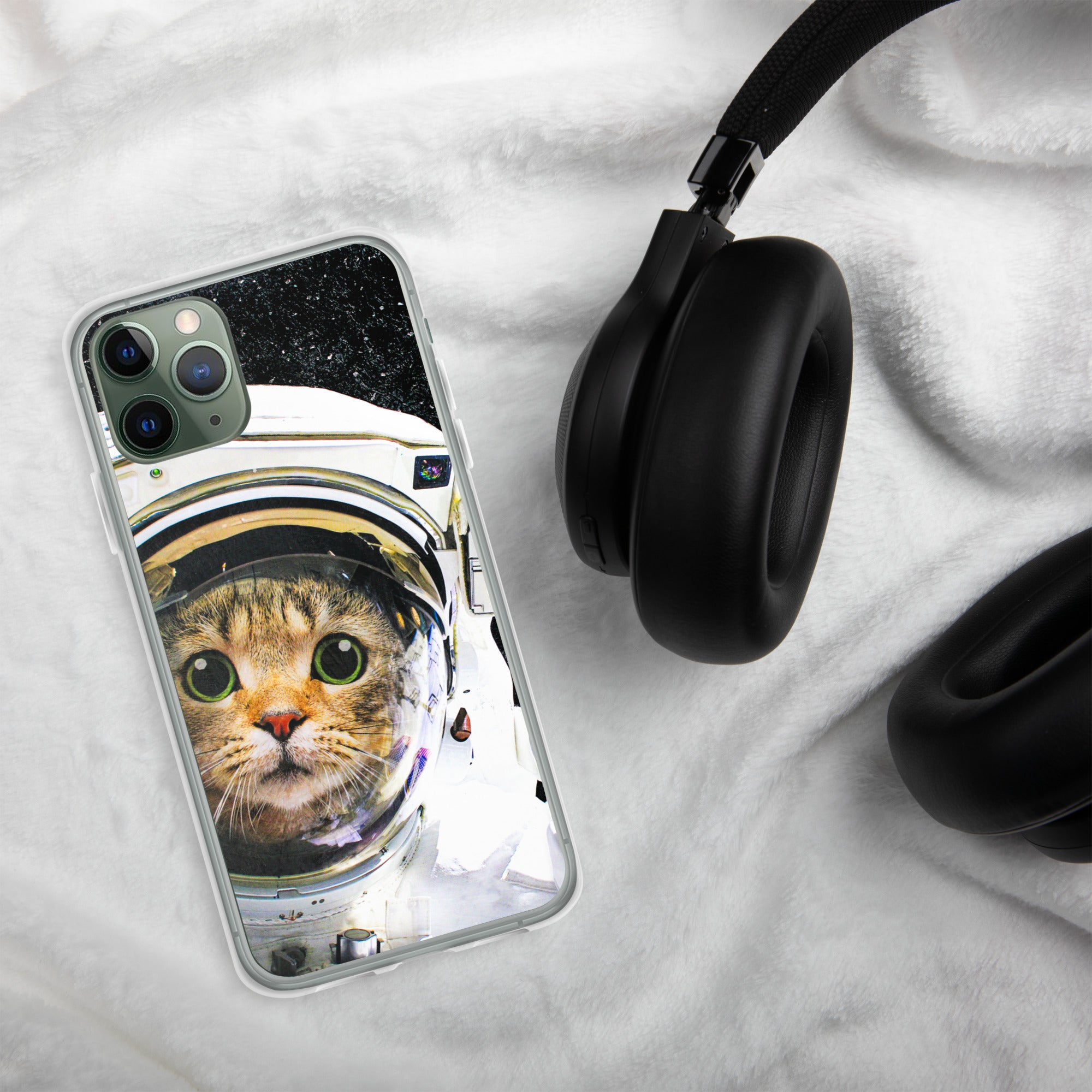 spacecat Clear Case for iPhone®