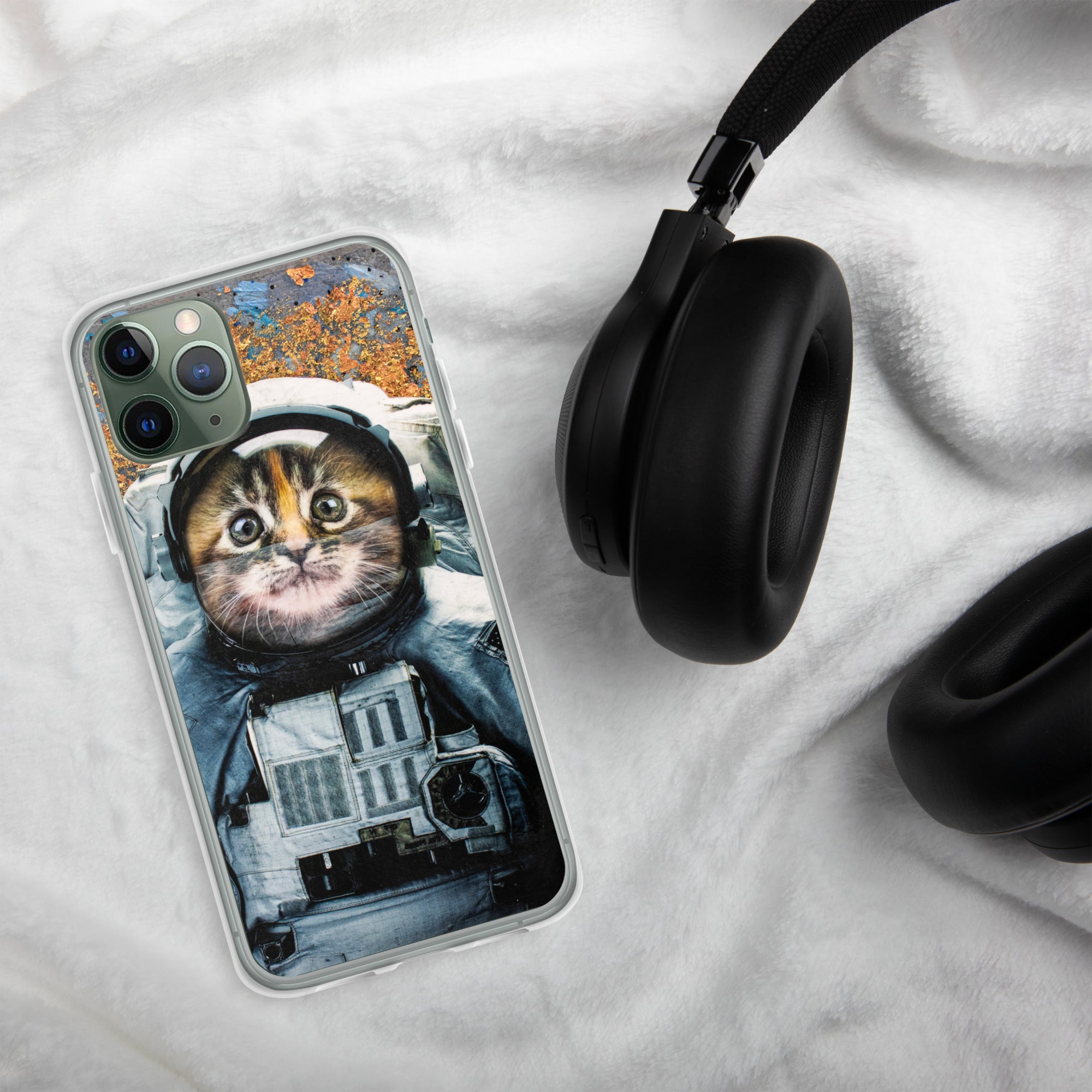 CATSTRONAUT Clear Case for iPhone®