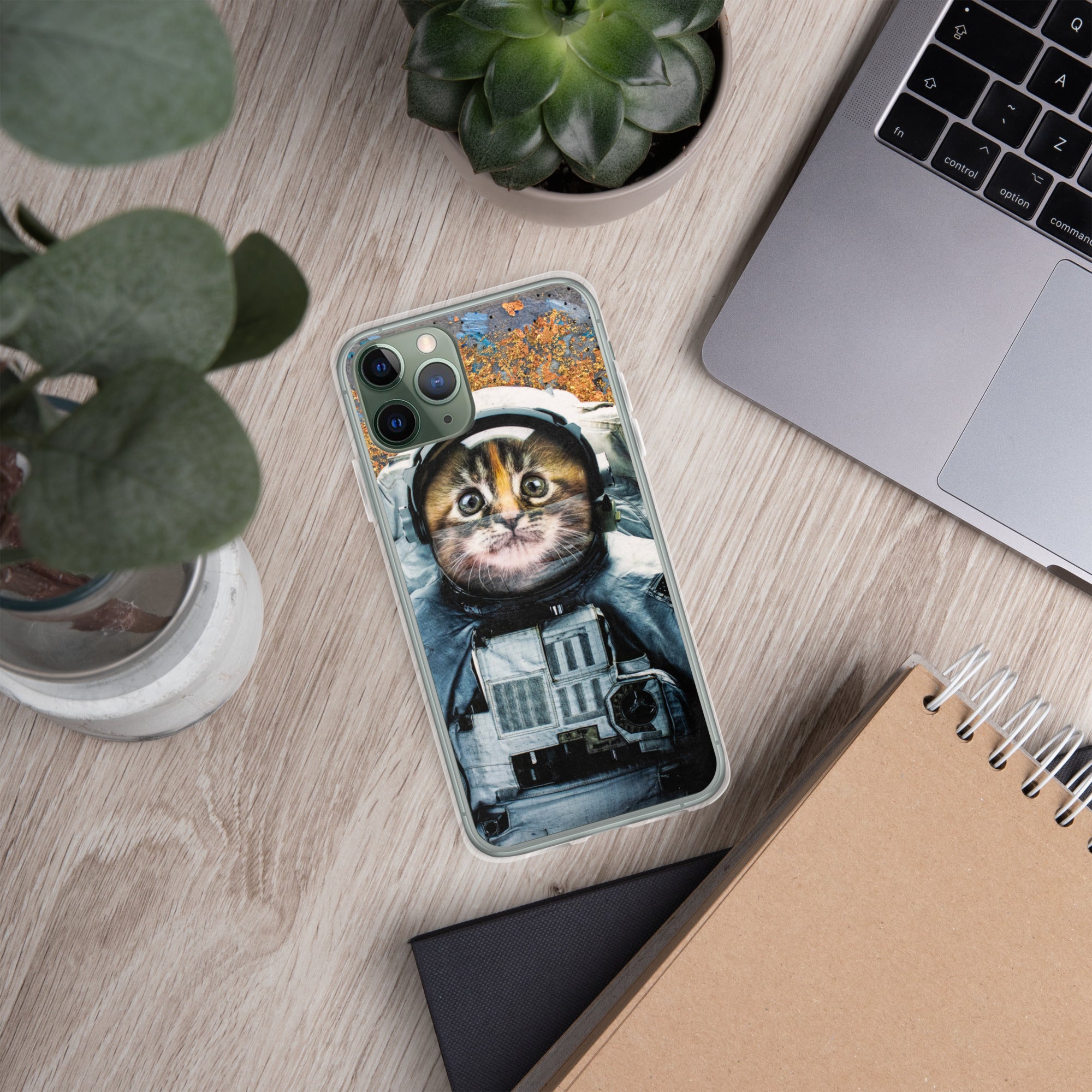 CATSTRONAUT Clear Case for iPhone®