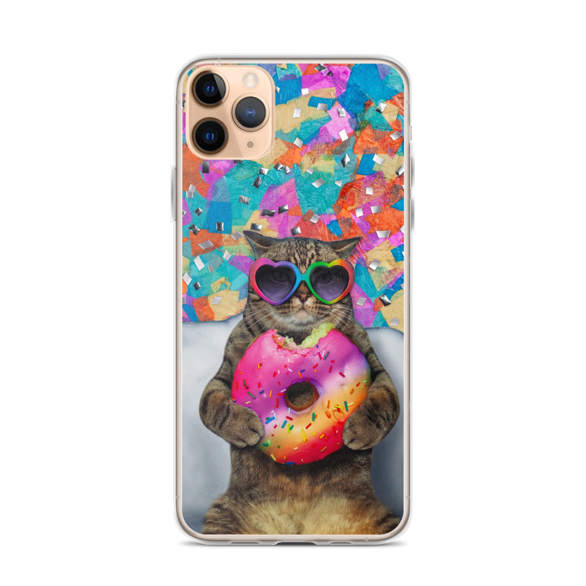 Cupcake Cat Clear Case for iPhone®