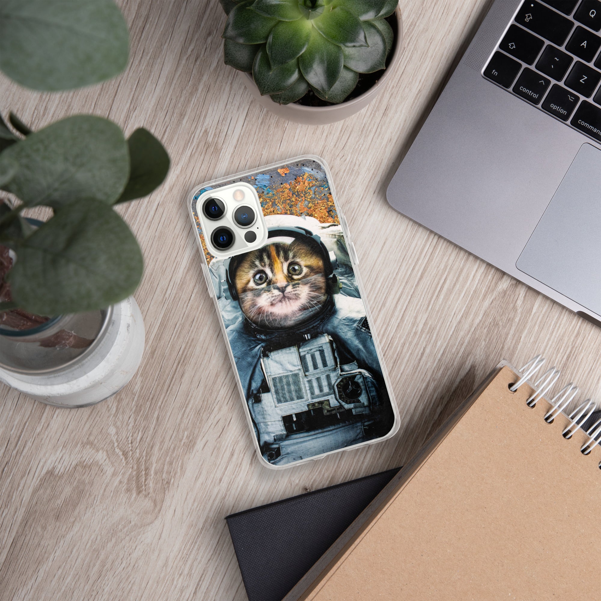 CATSTRONAUT Clear Case for iPhone®