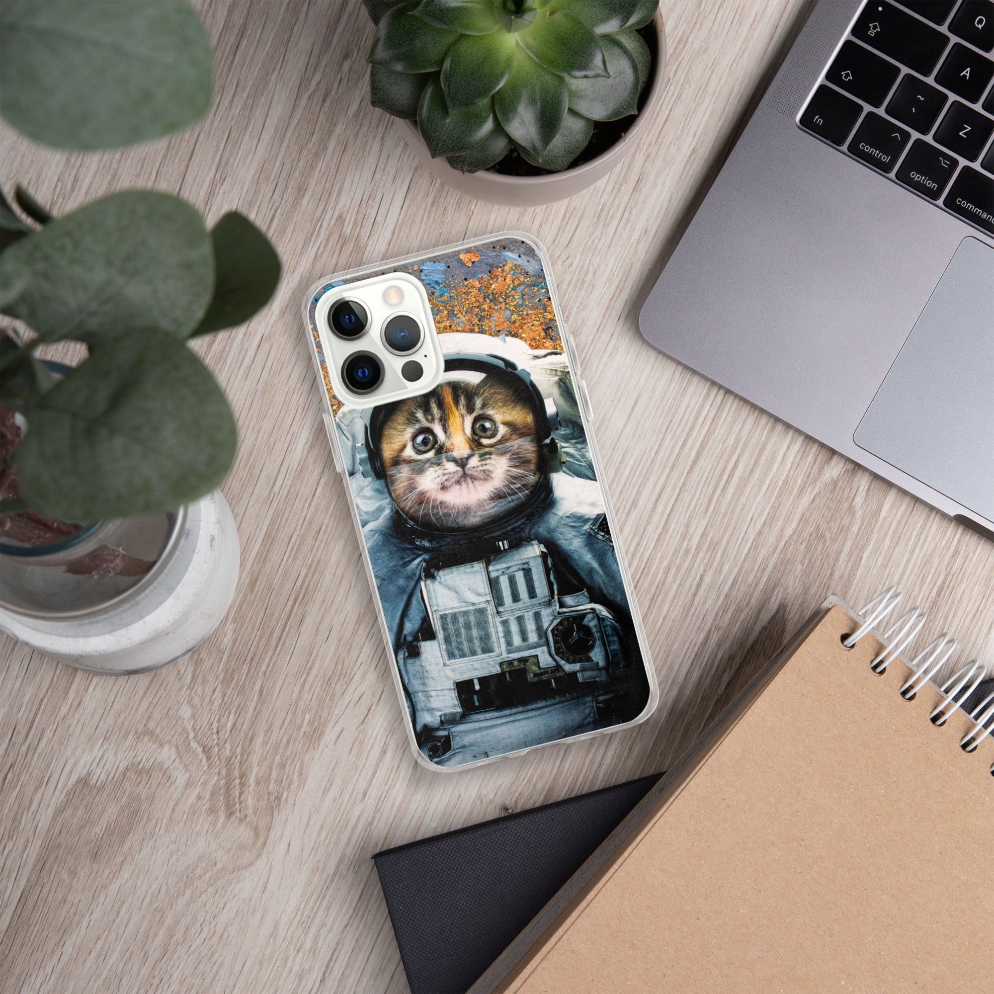 CATSTRONAUT Clear Case for iPhone®