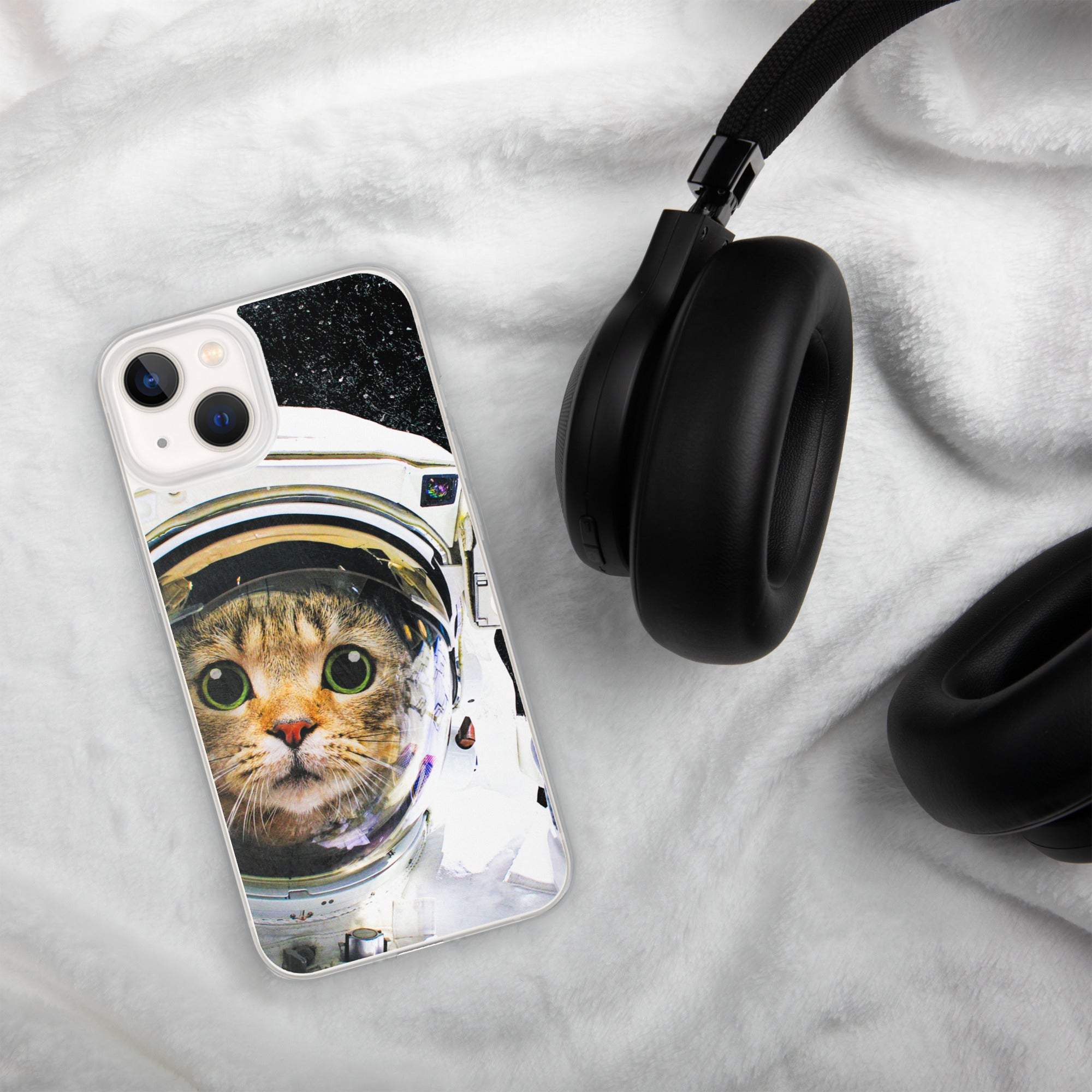 spacecat Clear Case for iPhone®