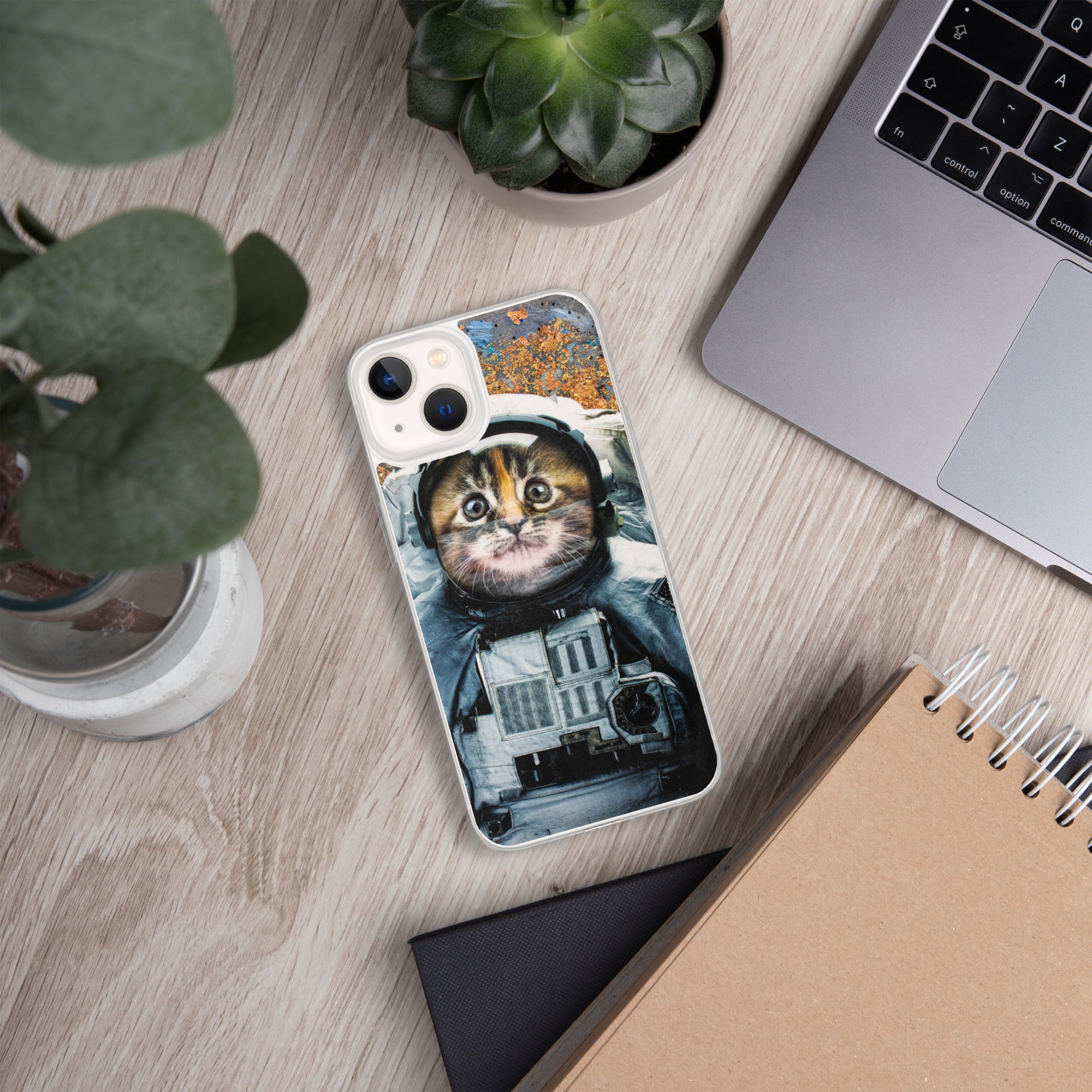 CATSTRONAUT Clear Case for iPhone®