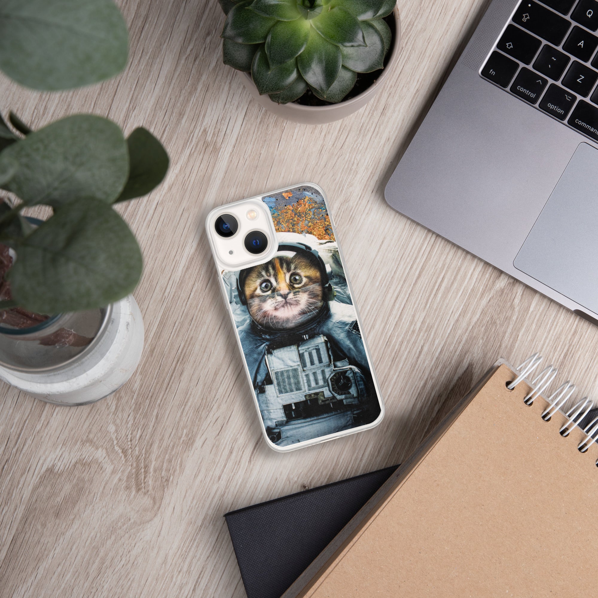 CATSTRONAUT Clear Case for iPhone®