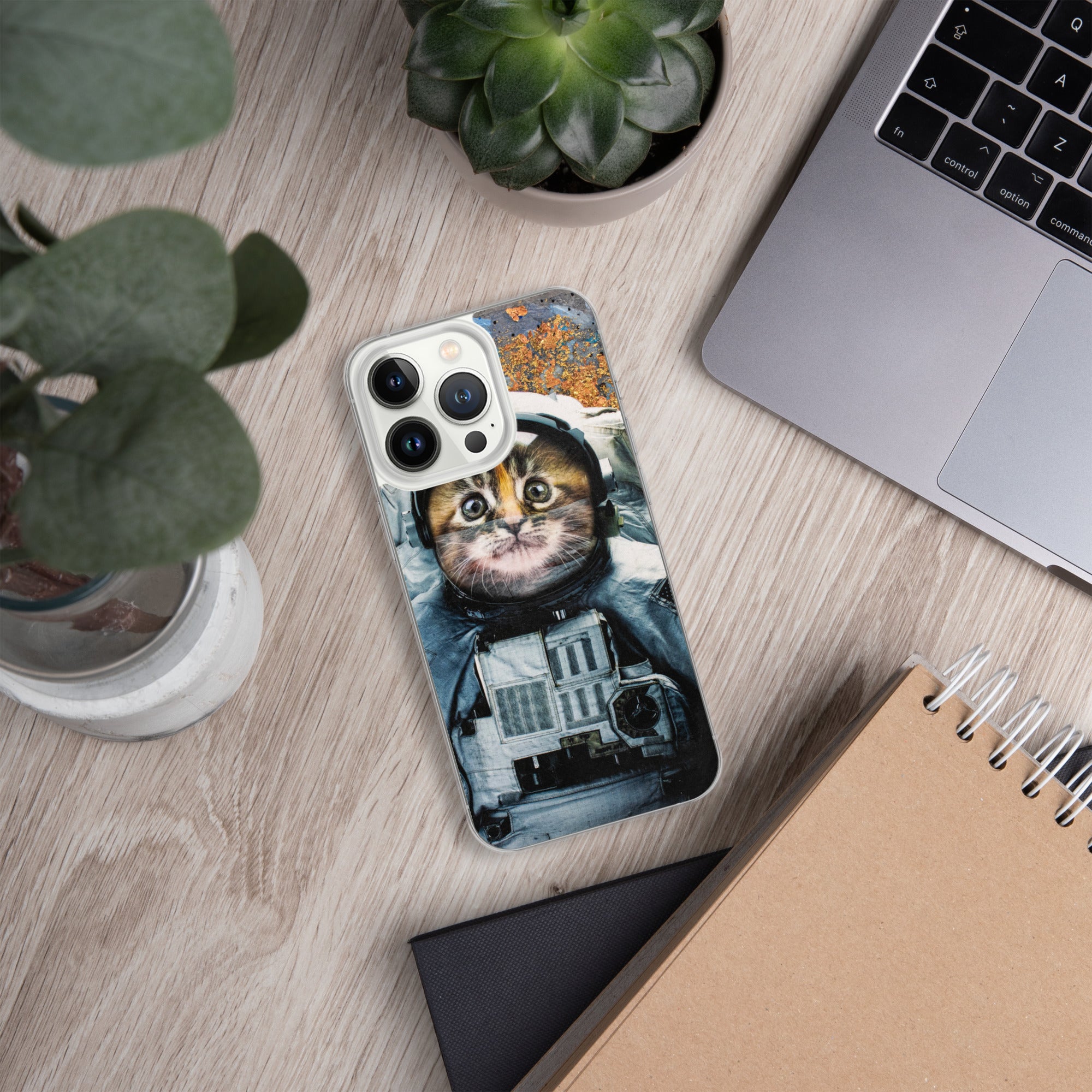 CATSTRONAUT Clear Case for iPhone®