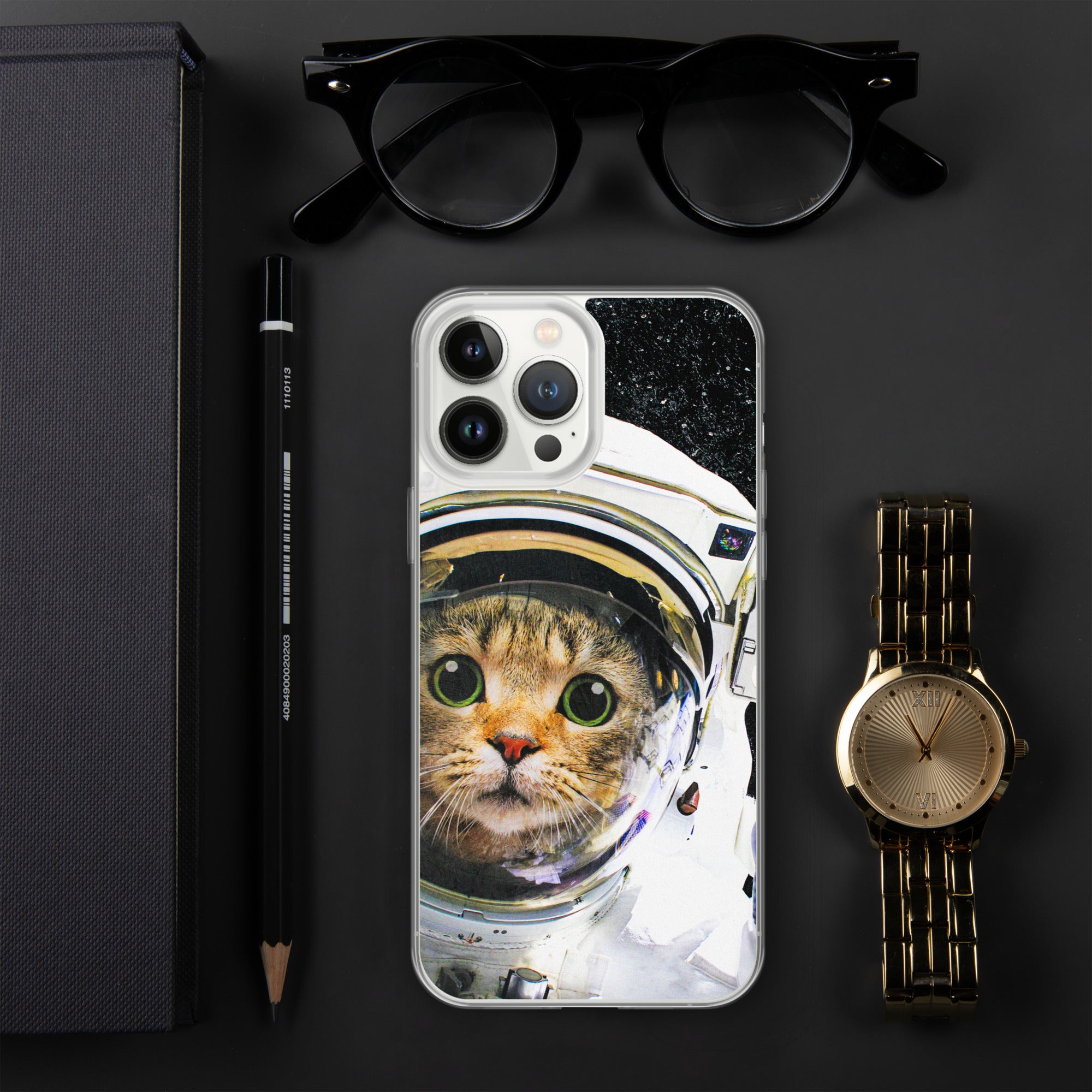 spacecat Clear Case for iPhone®