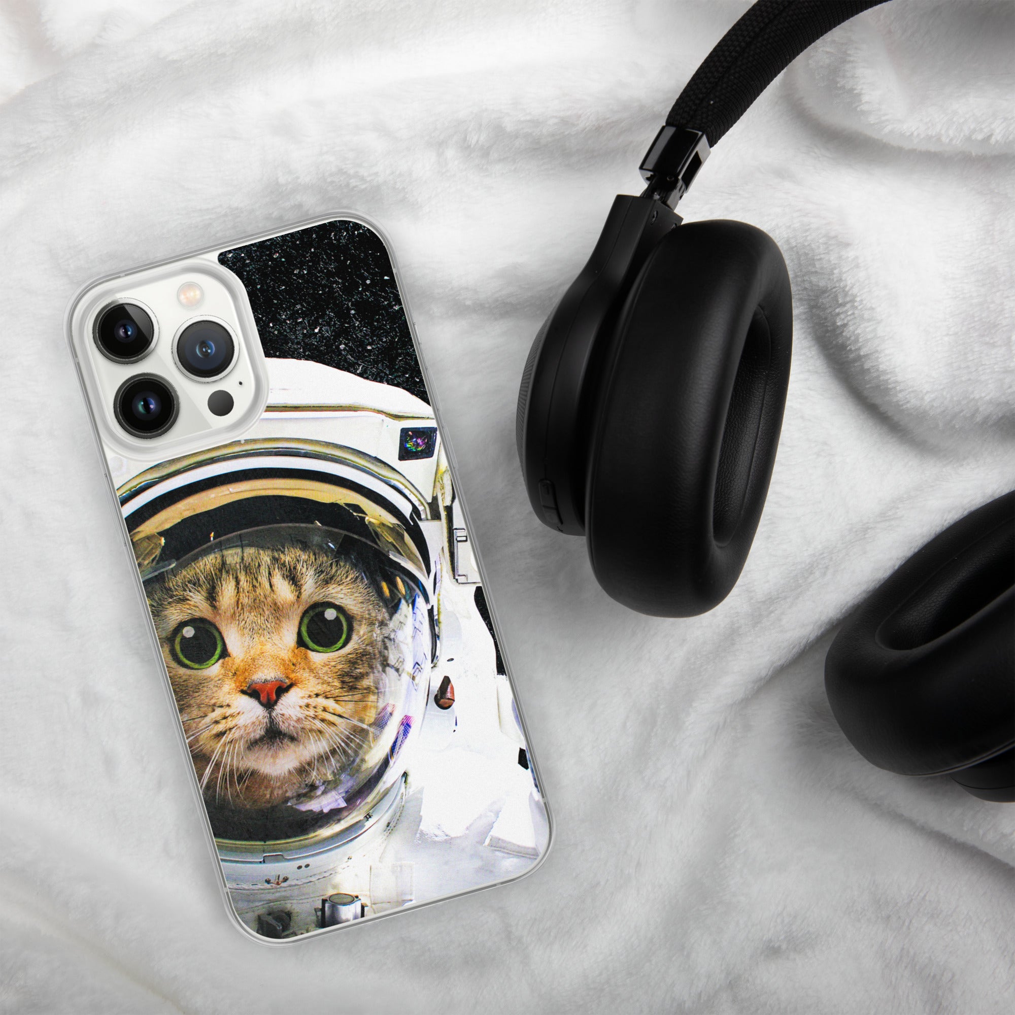 spacecat Clear Case for iPhone®