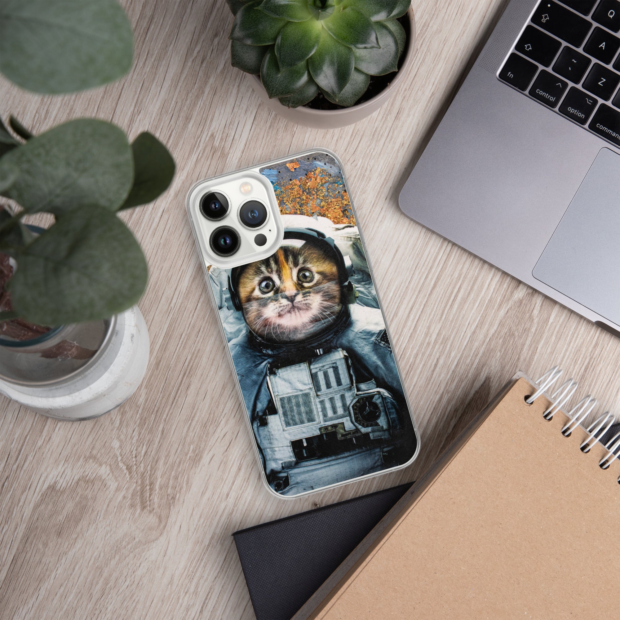 CATSTRONAUT Clear Case for iPhone®