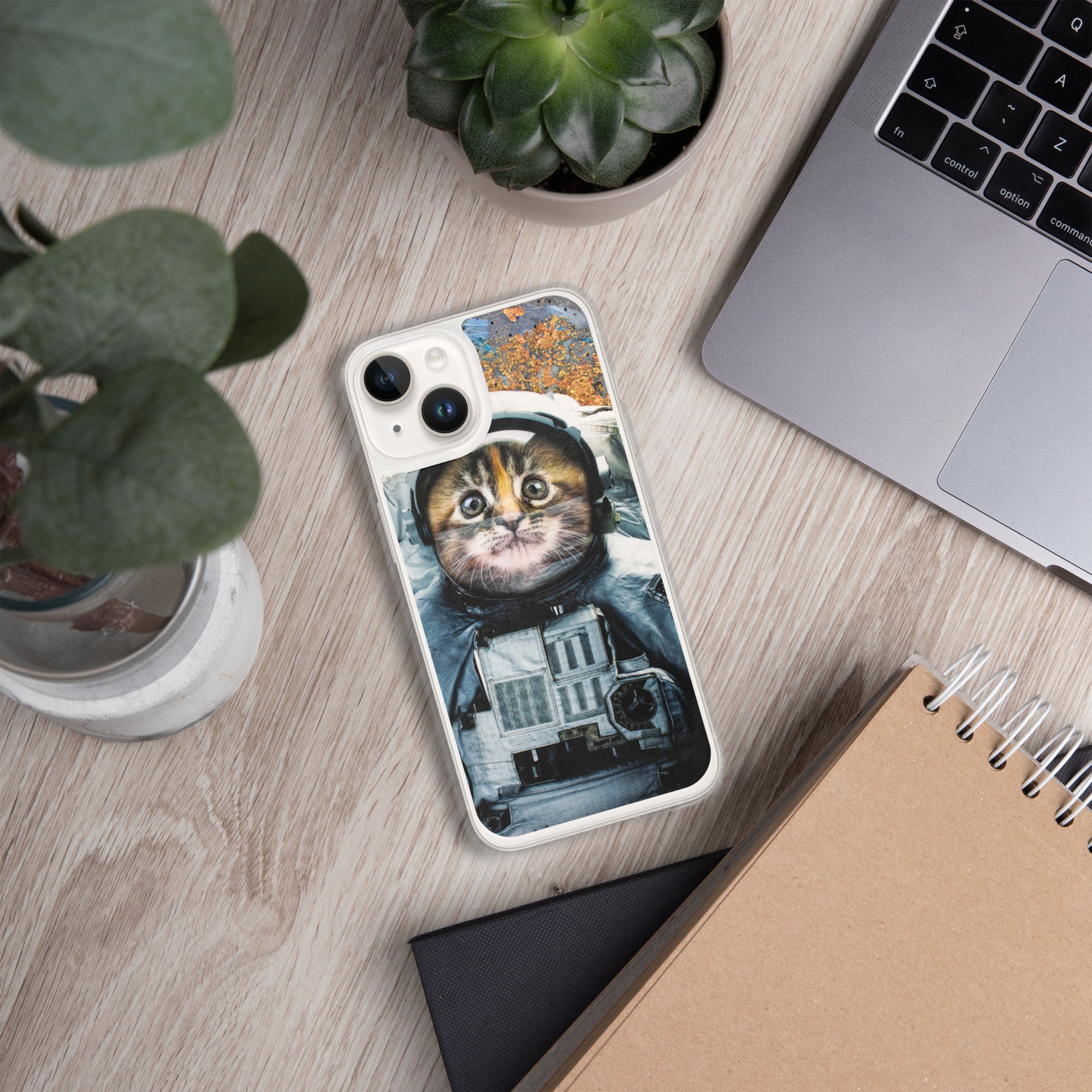 CATSTRONAUT Clear Case for iPhone®