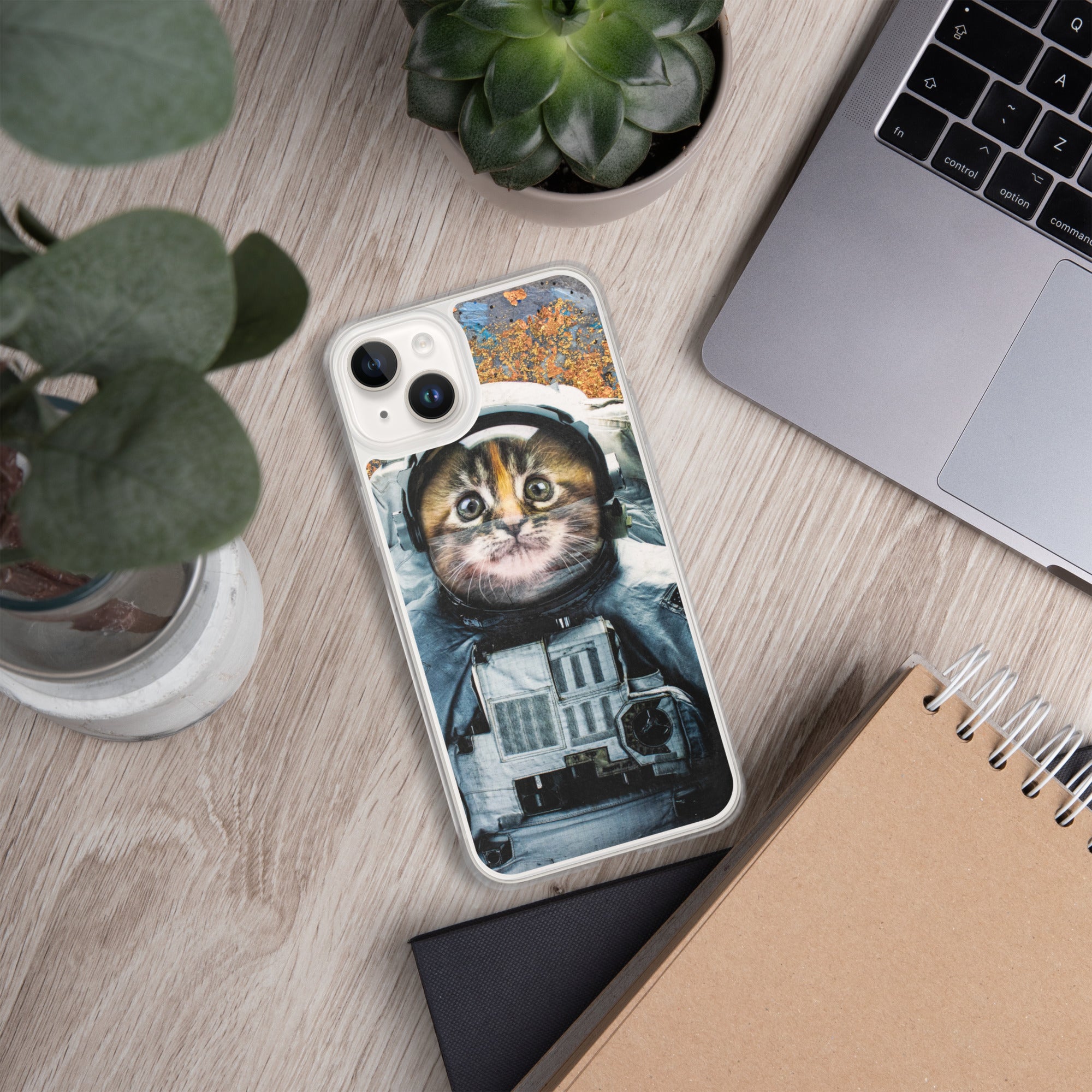 CATSTRONAUT Clear Case for iPhone®