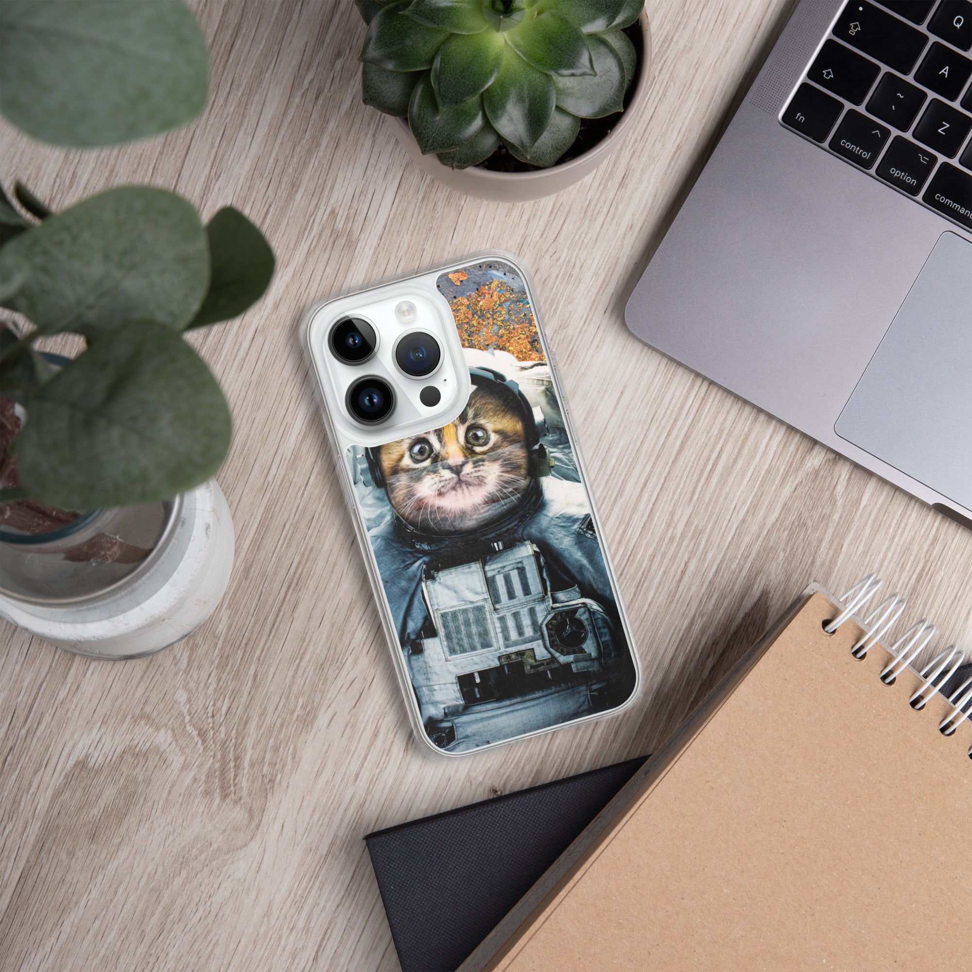 CATSTRONAUT Clear Case for iPhone®