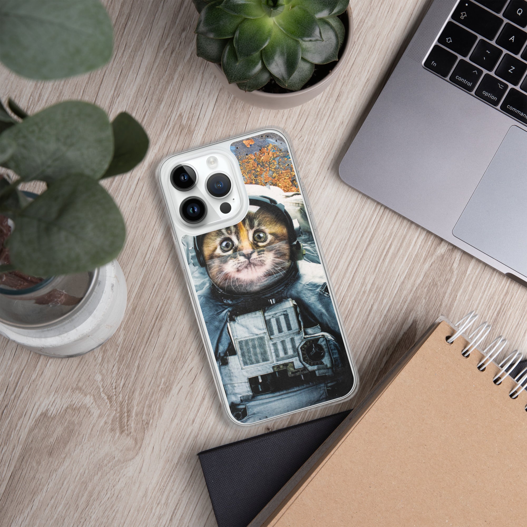 CATSTRONAUT Clear Case for iPhone®