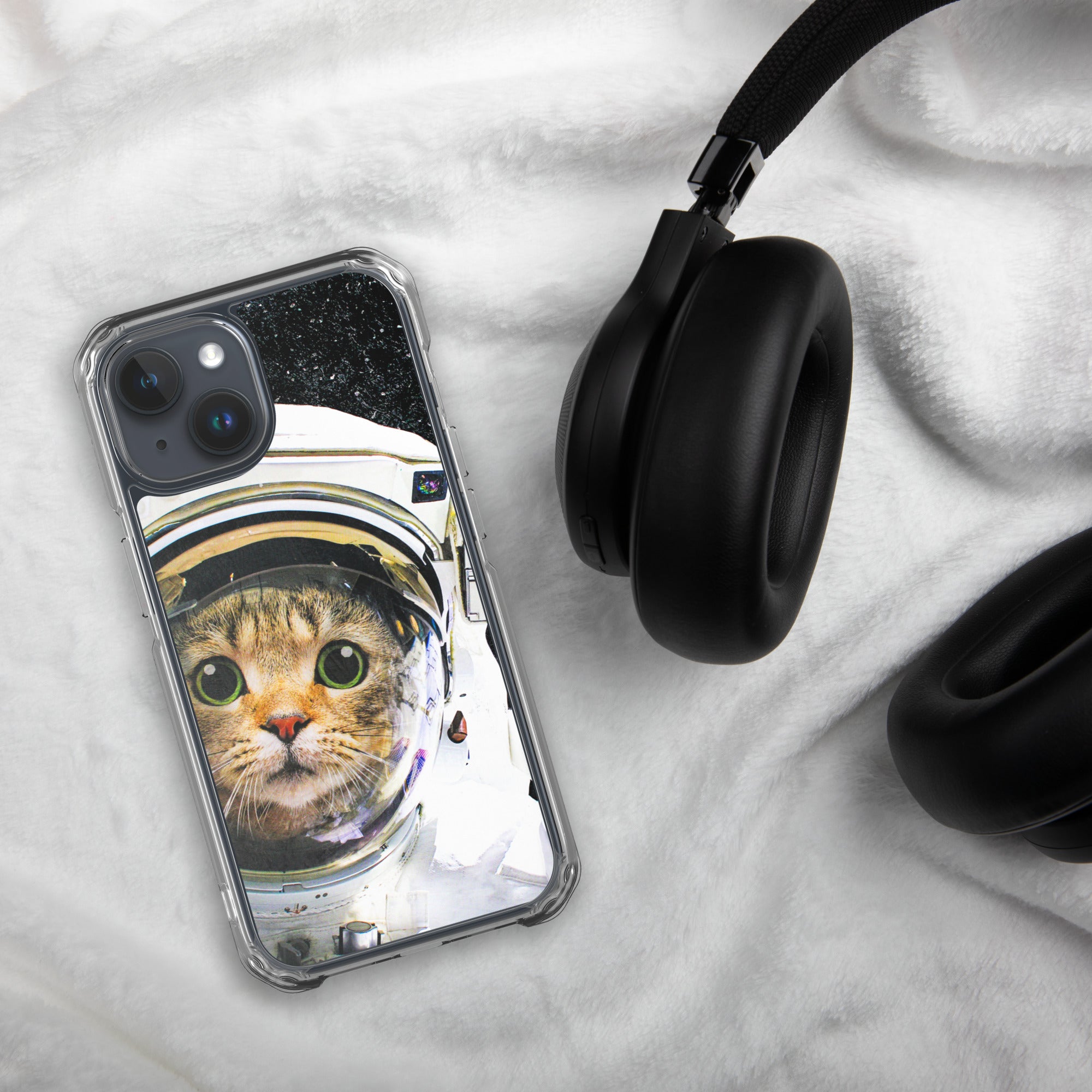 spacecat Clear Case for iPhone®