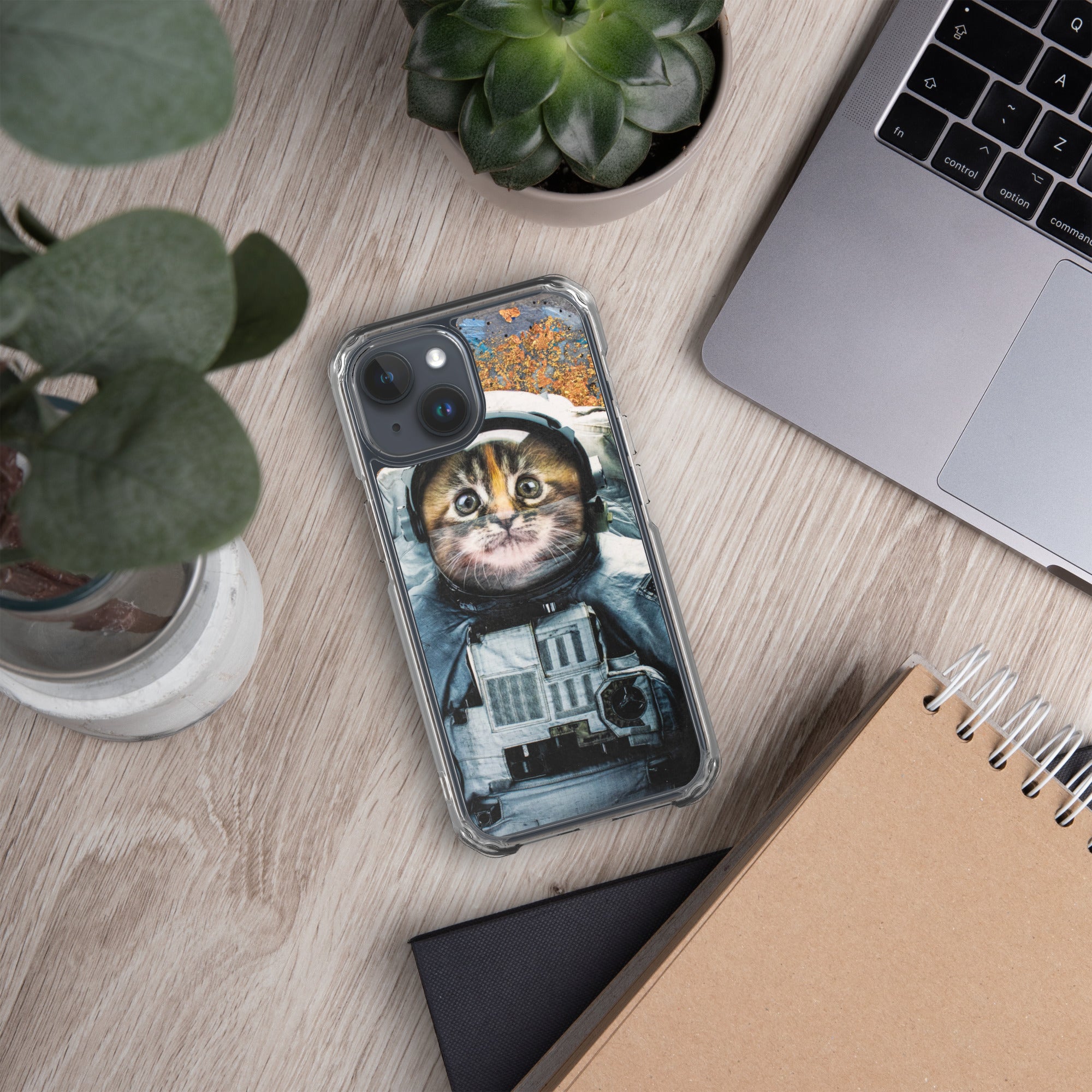 CATSTRONAUT Clear Case for iPhone®