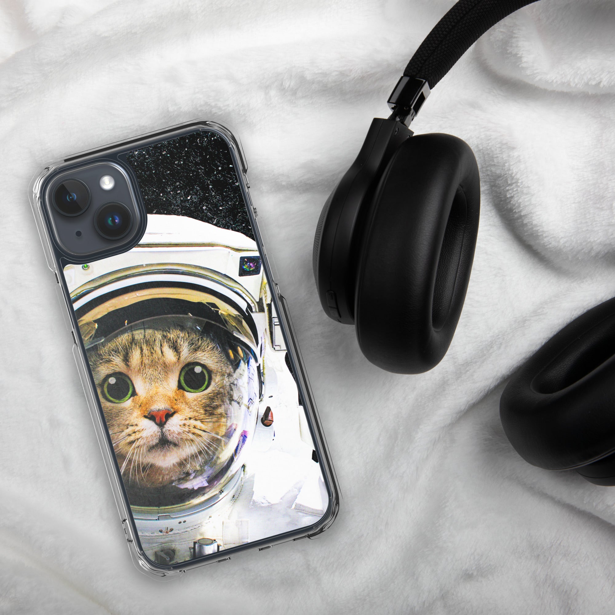 spacecat Clear Case for iPhone®