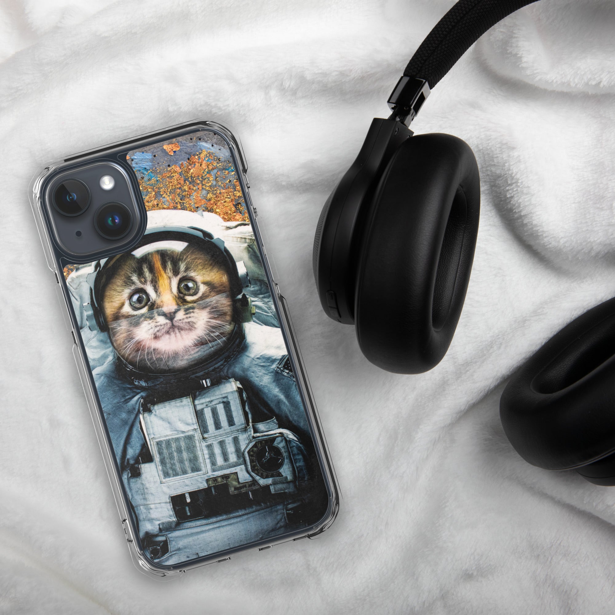 CATSTRONAUT Clear Case for iPhone®