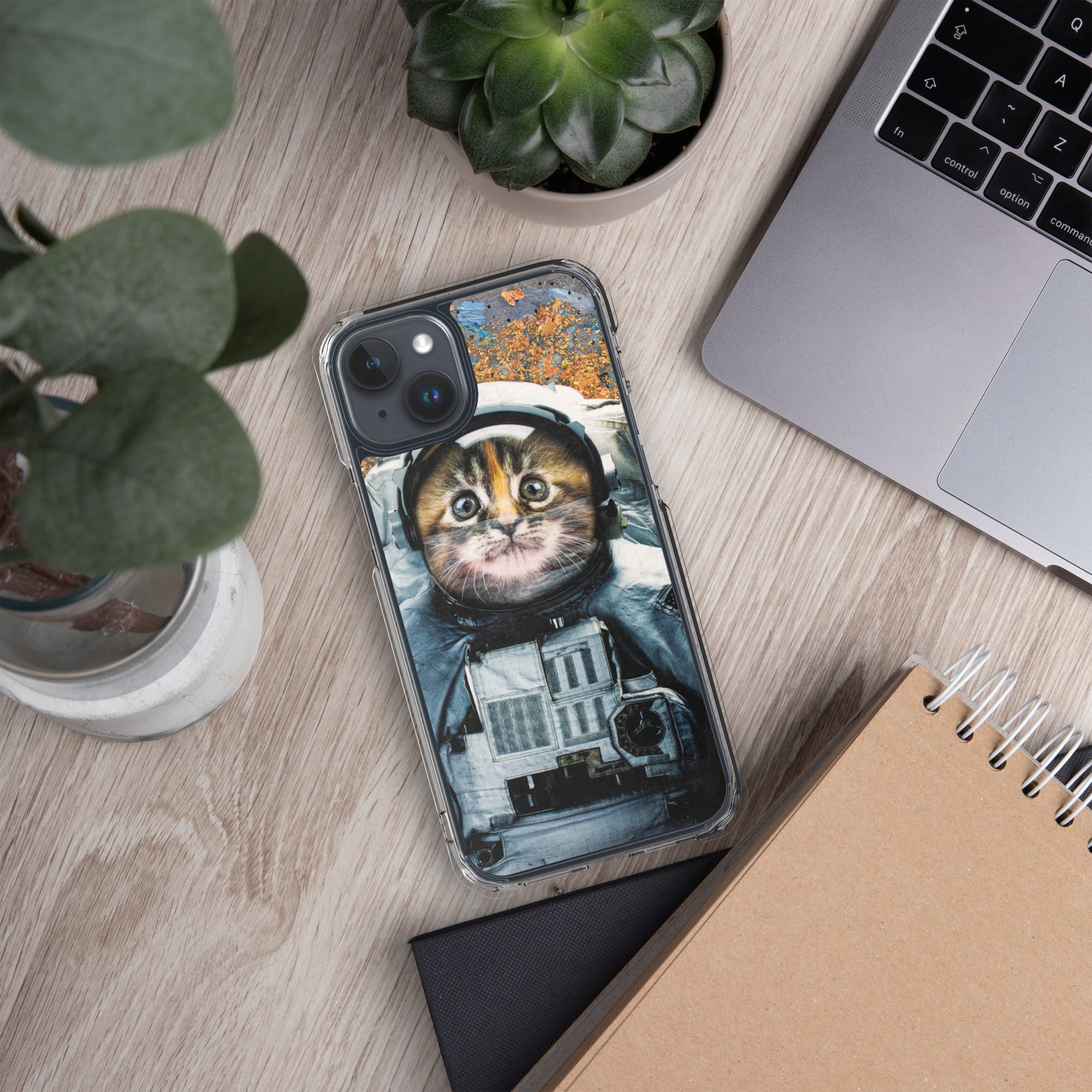 CATSTRONAUT Clear Case for iPhone®