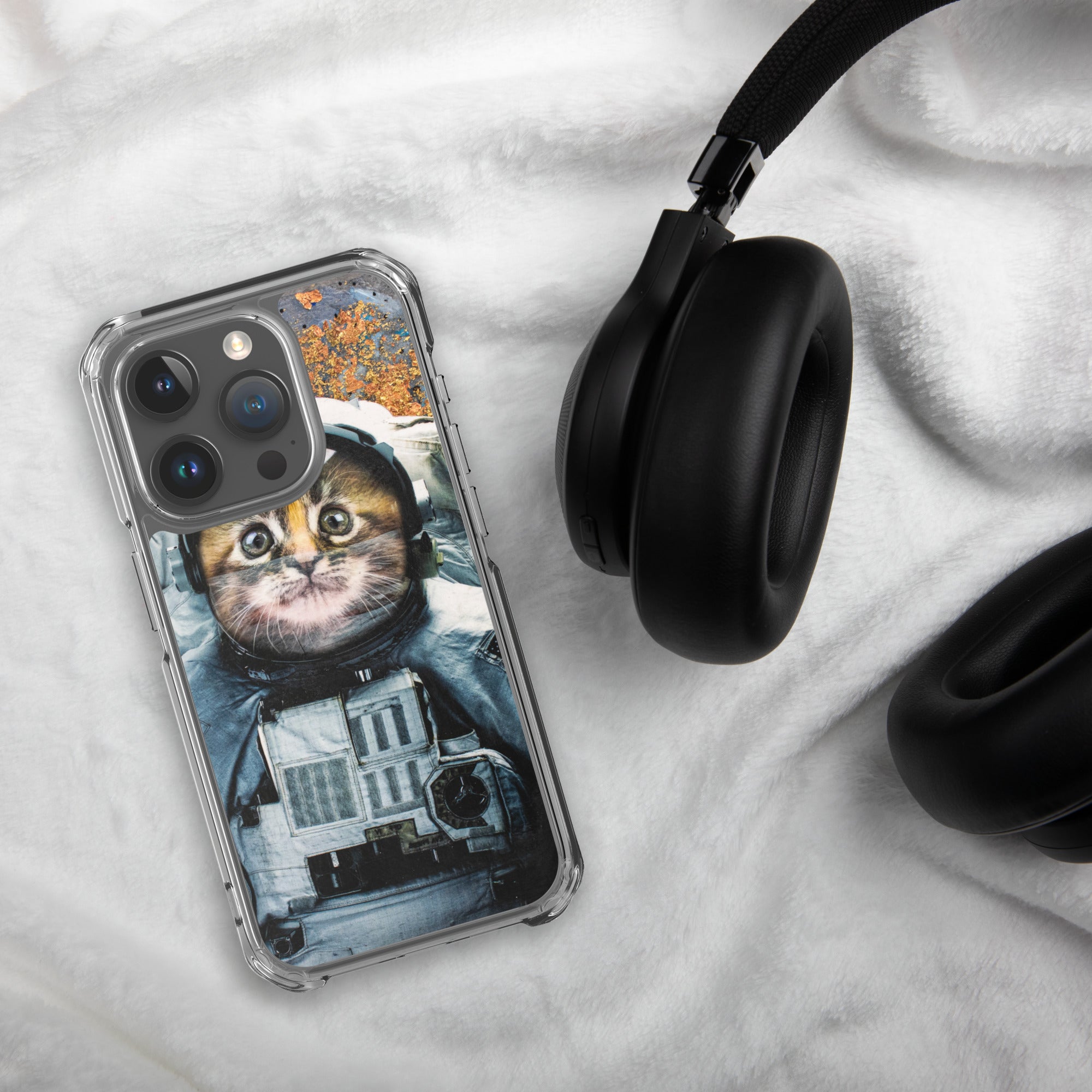 CATSTRONAUT Clear Case for iPhone®