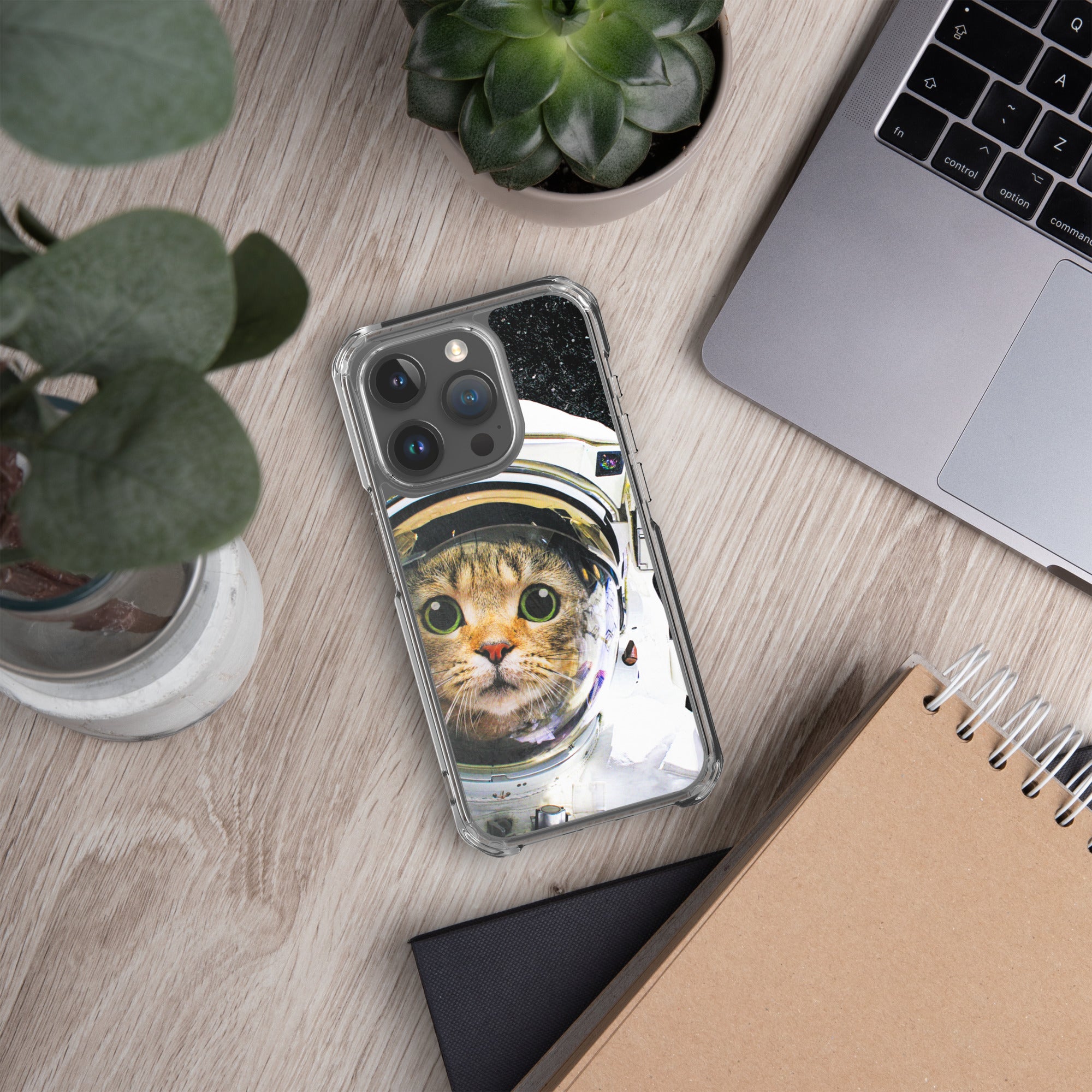 spacecat Clear Case for iPhone®