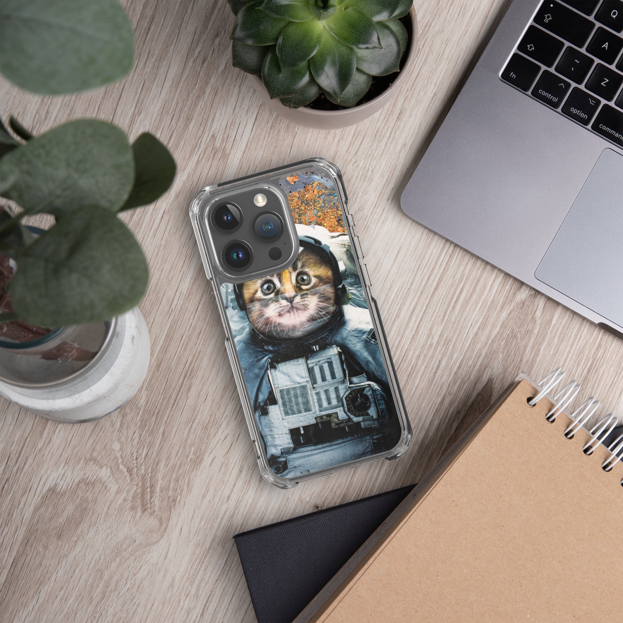 CATSTRONAUT Clear Case for iPhone®