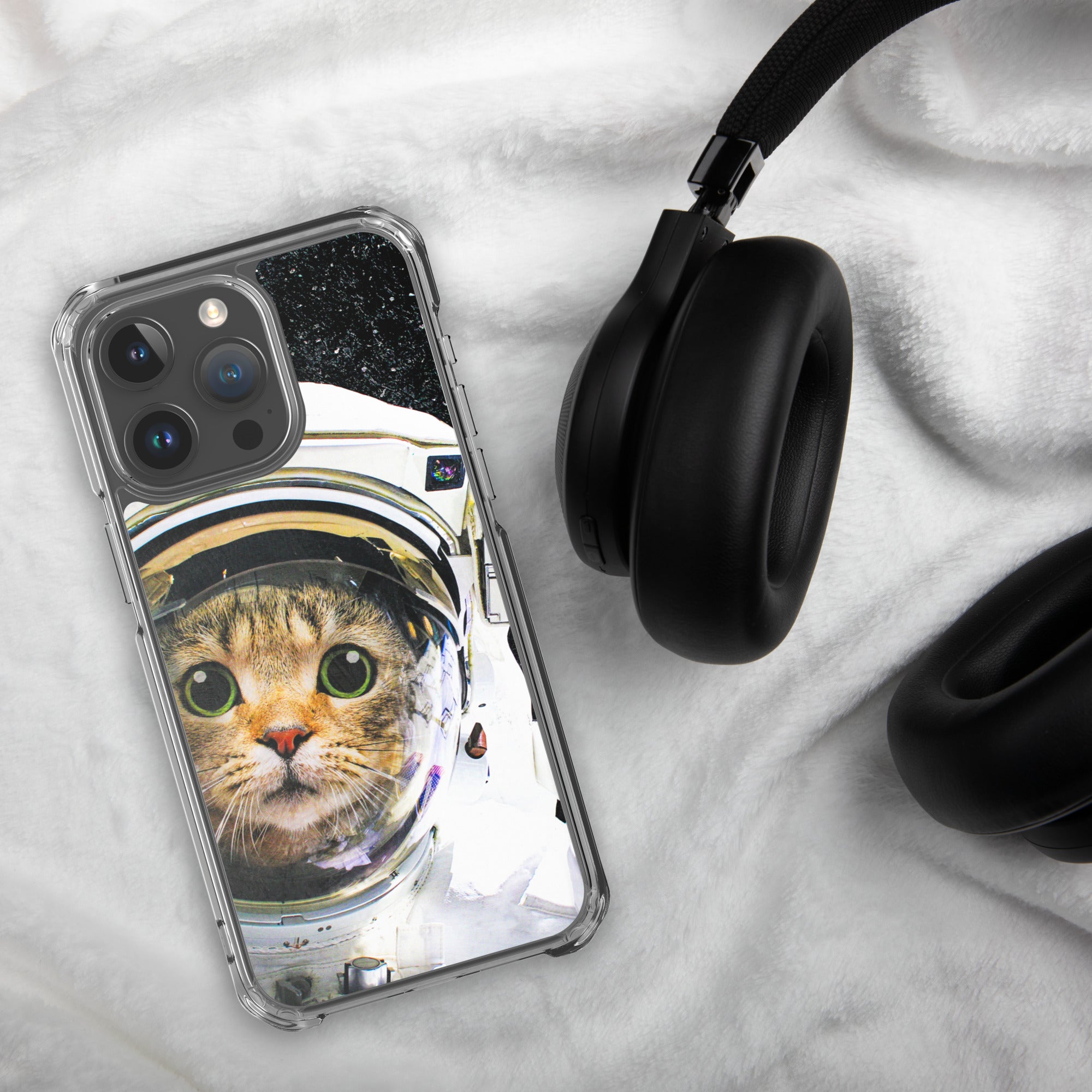 spacecat Clear Case for iPhone®