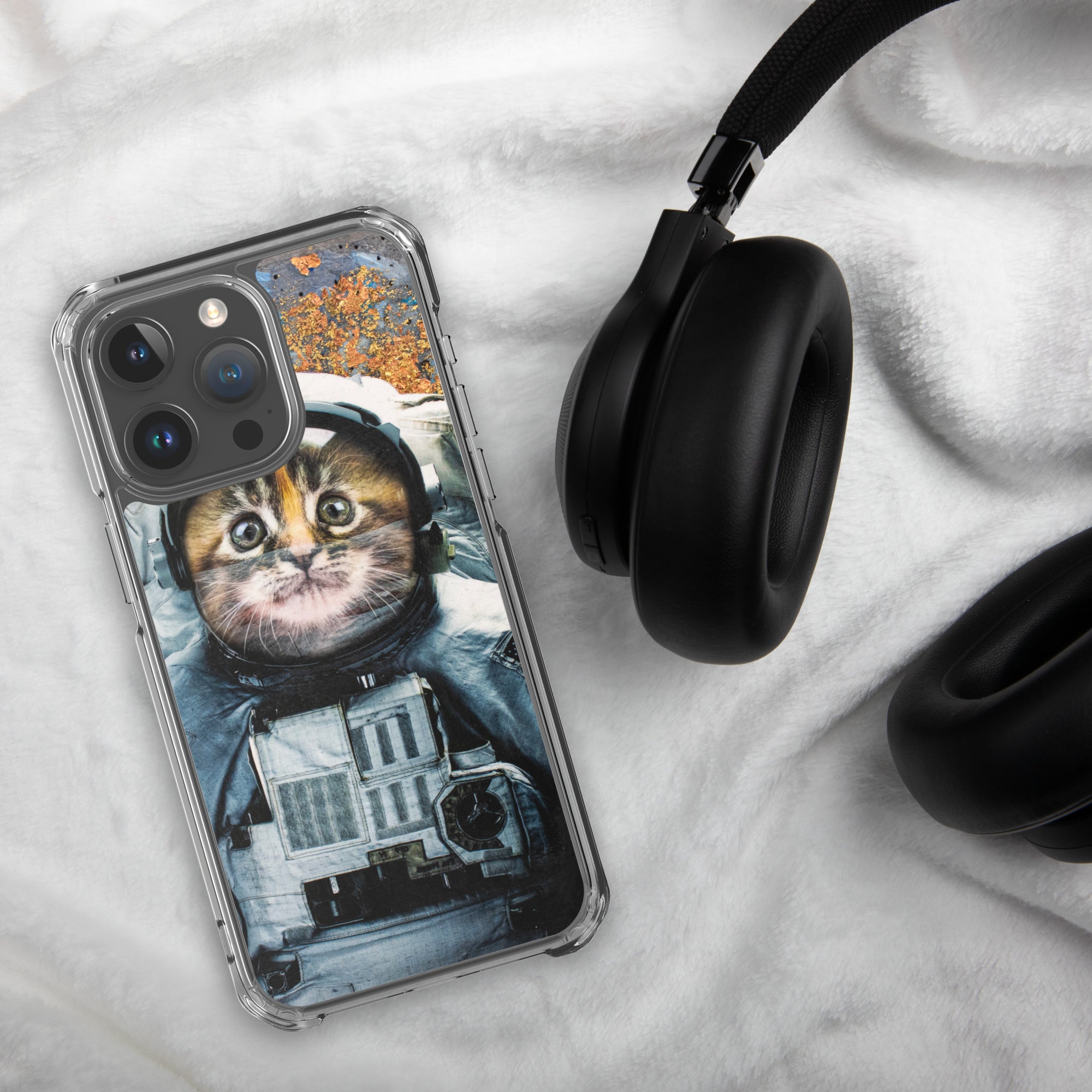 CATSTRONAUT Clear Case for iPhone®