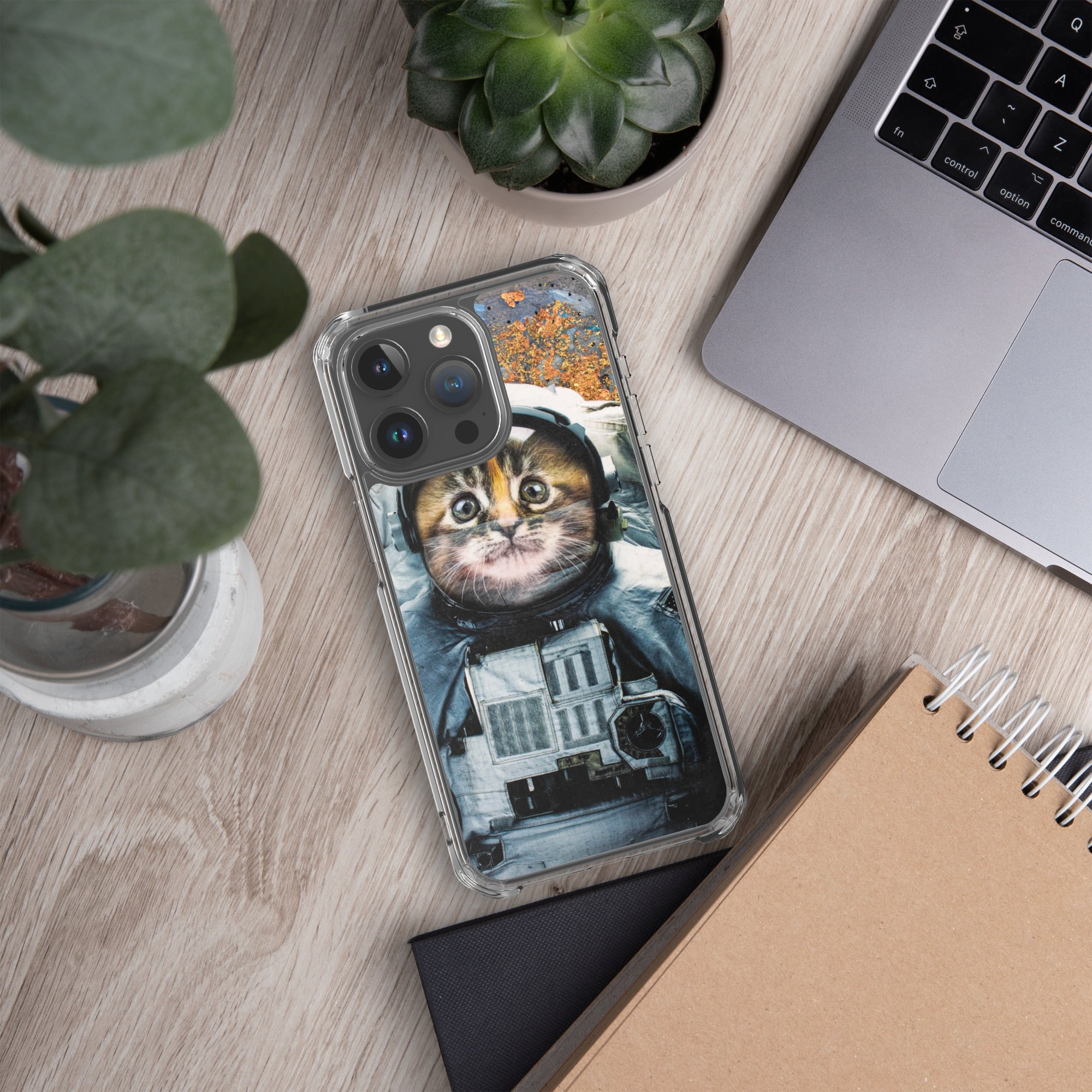 CATSTRONAUT Clear Case for iPhone®