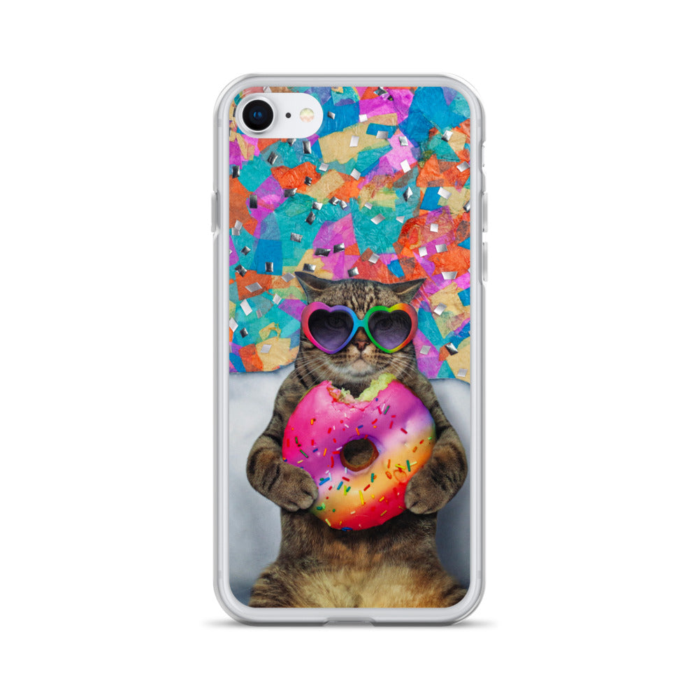 Cupcake Cat Clear Case for iPhone®