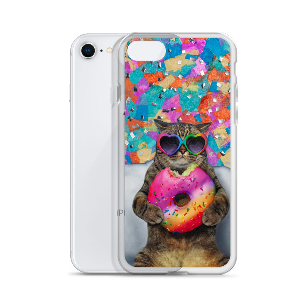 Cupcake Cat Clear Case for iPhone®