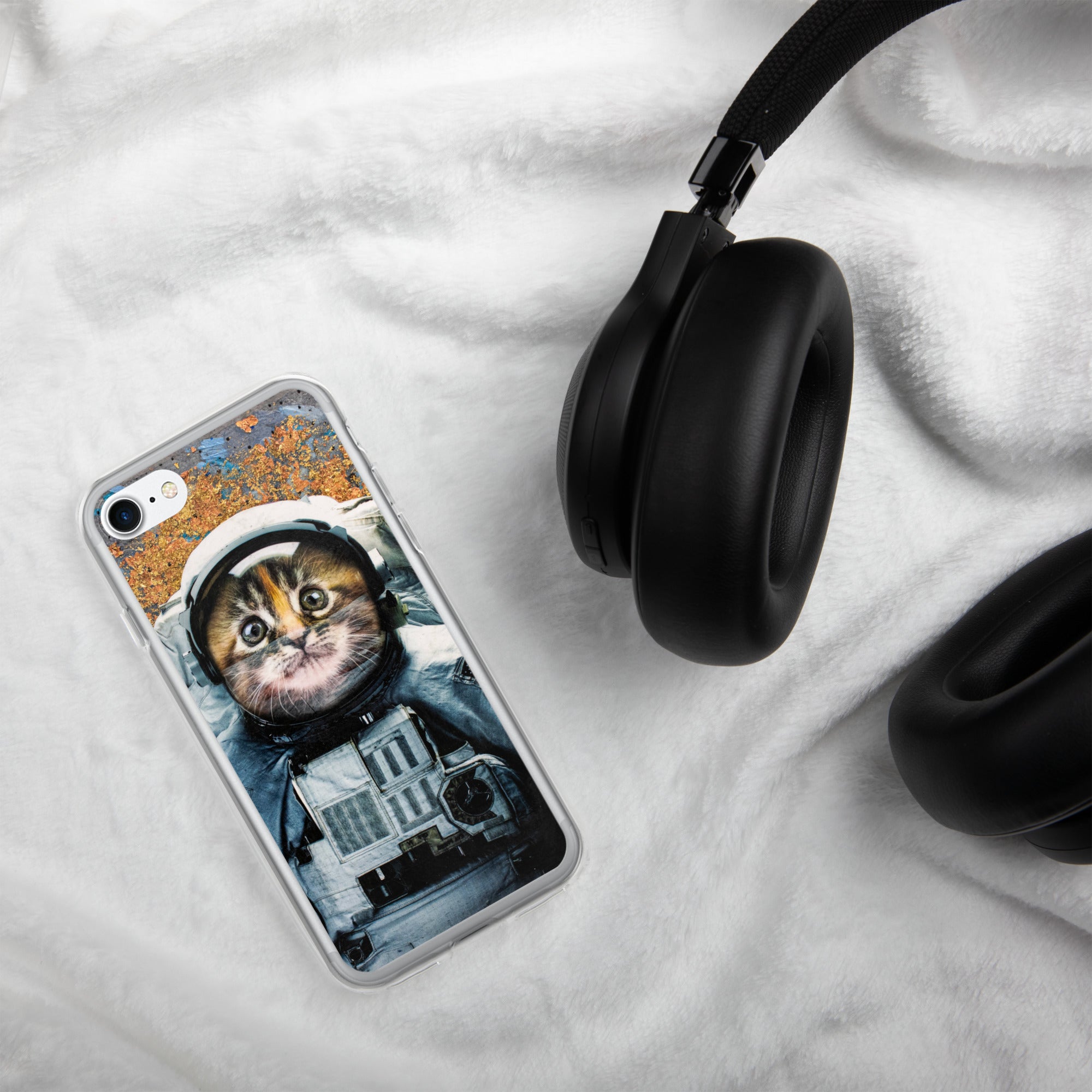 CATSTRONAUT Clear Case for iPhone®