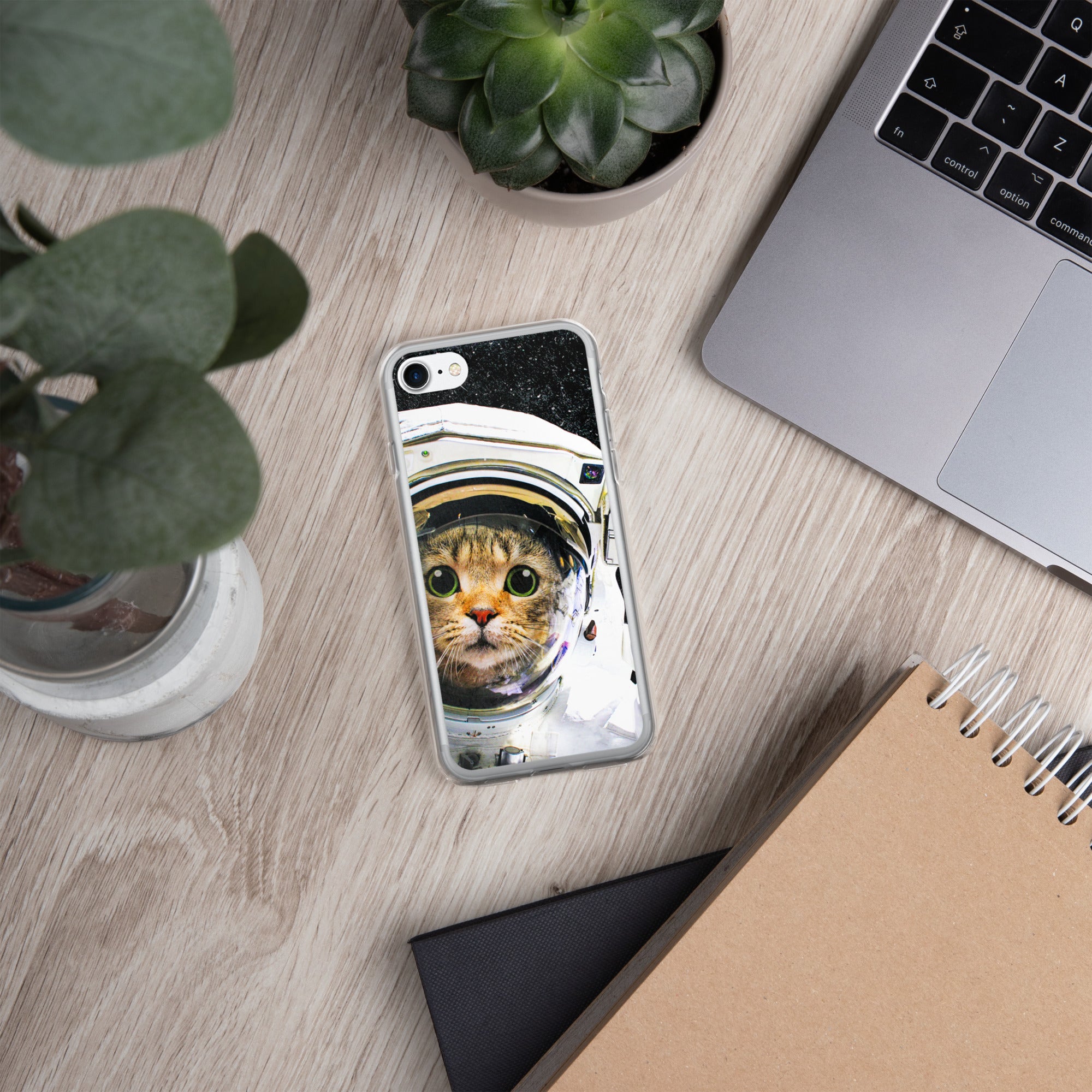 spacecat Clear Case for iPhone®