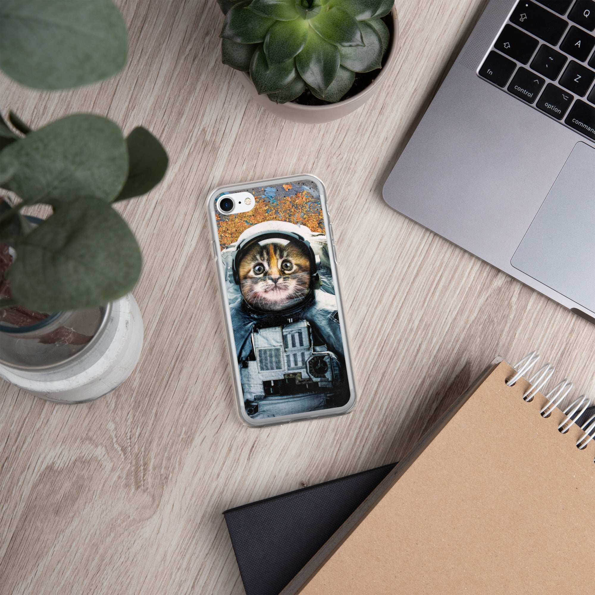 CATSTRONAUT Clear Case for iPhone®