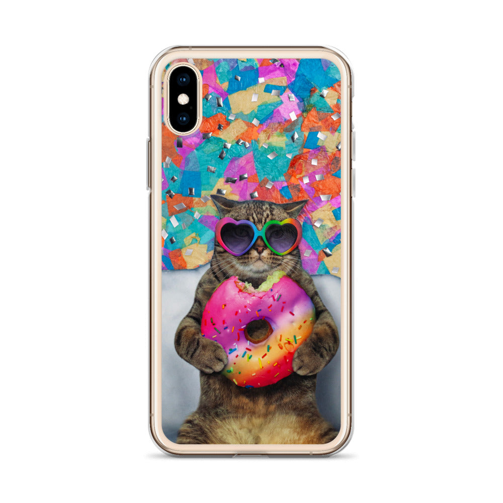 Cupcake Cat Clear Case for iPhone®