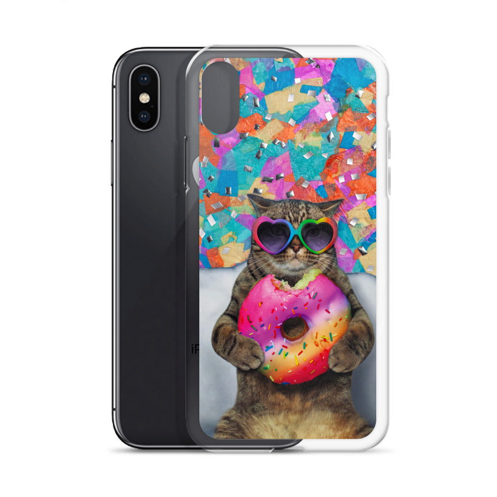 Cupcake Cat Clear Case for iPhone®