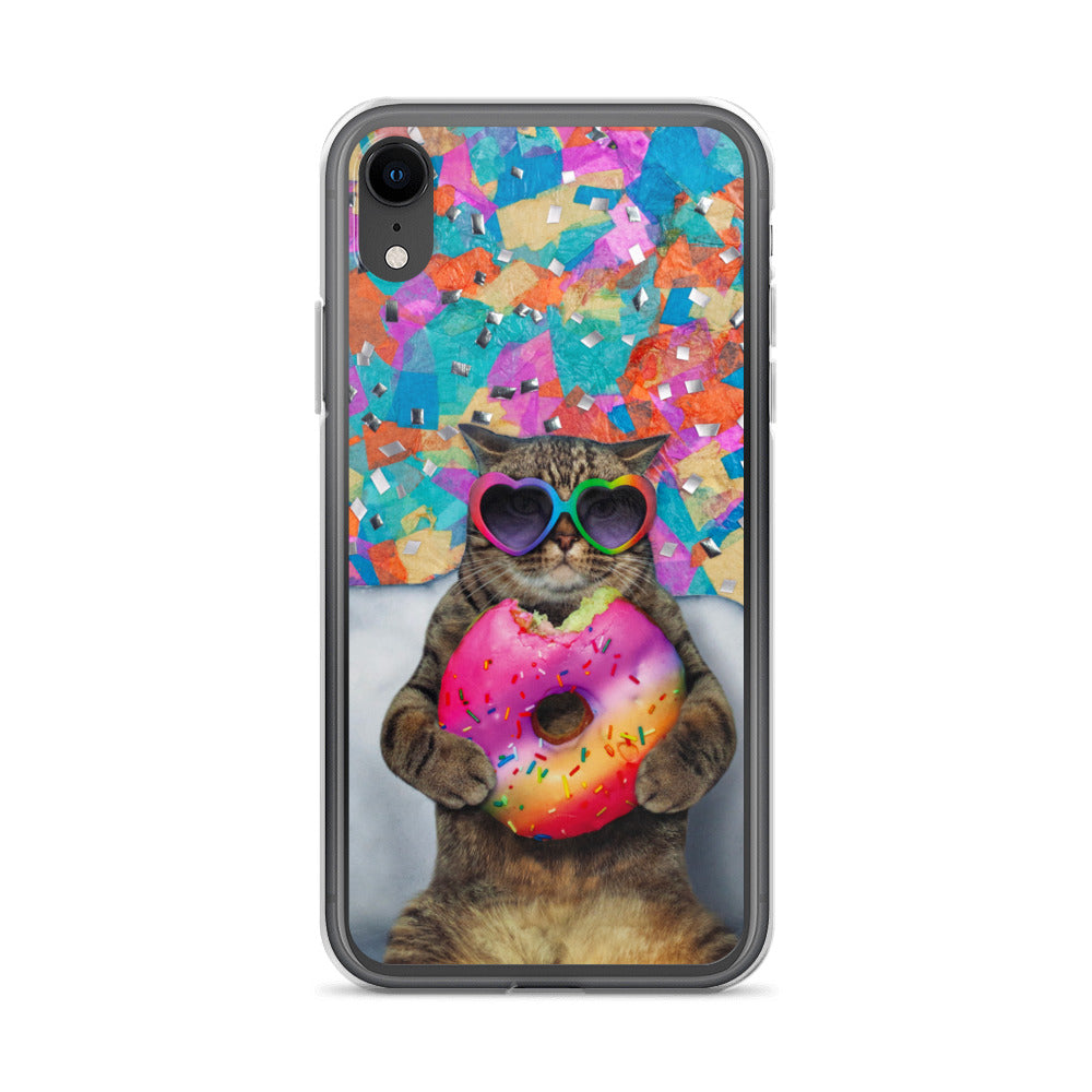 Cupcake Cat Clear Case for iPhone®