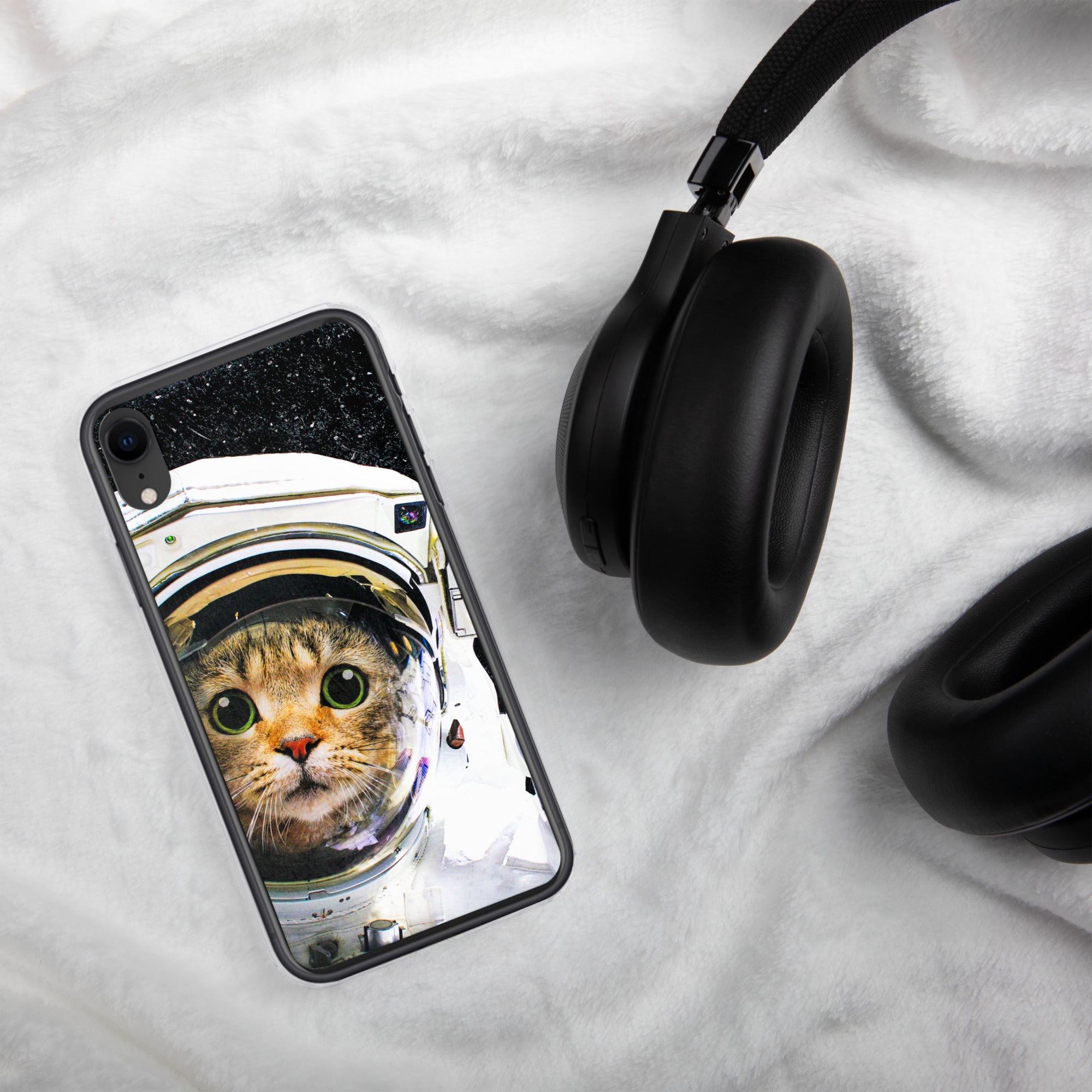 spacecat Clear Case for iPhone®