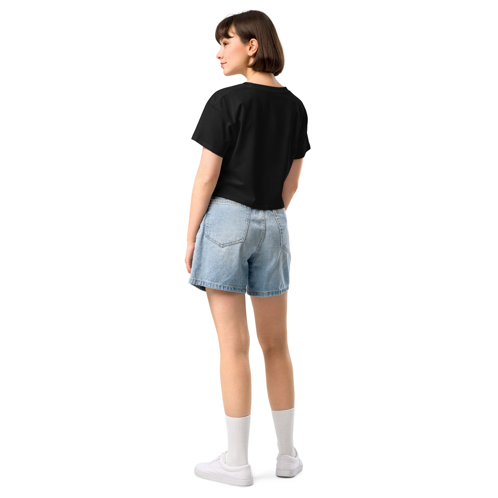 Catstronaut Women’s Crop Top